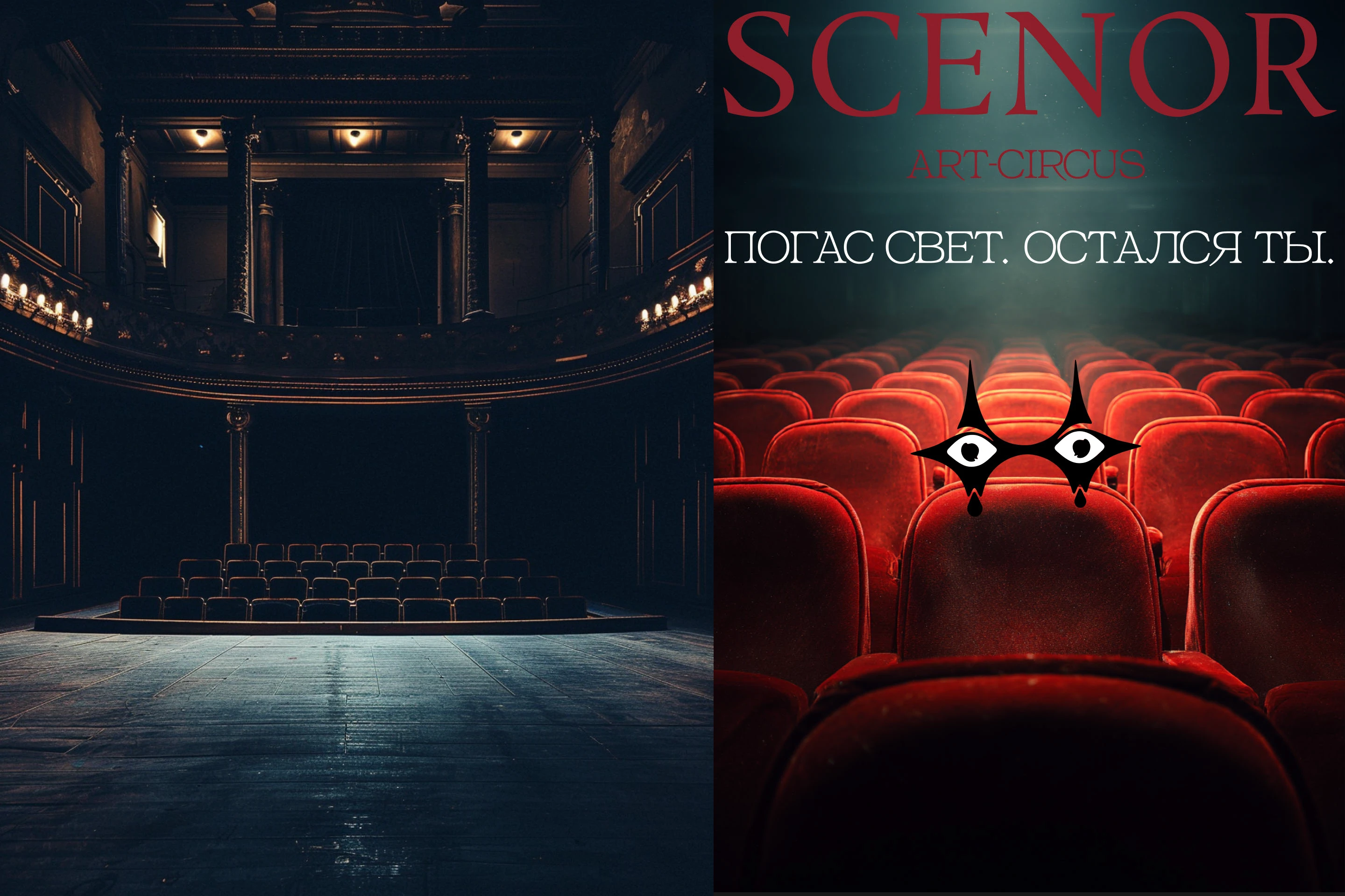 SCENOR | цирк-театр нового формата — Изображение №2 — Брендинг на Dprofile