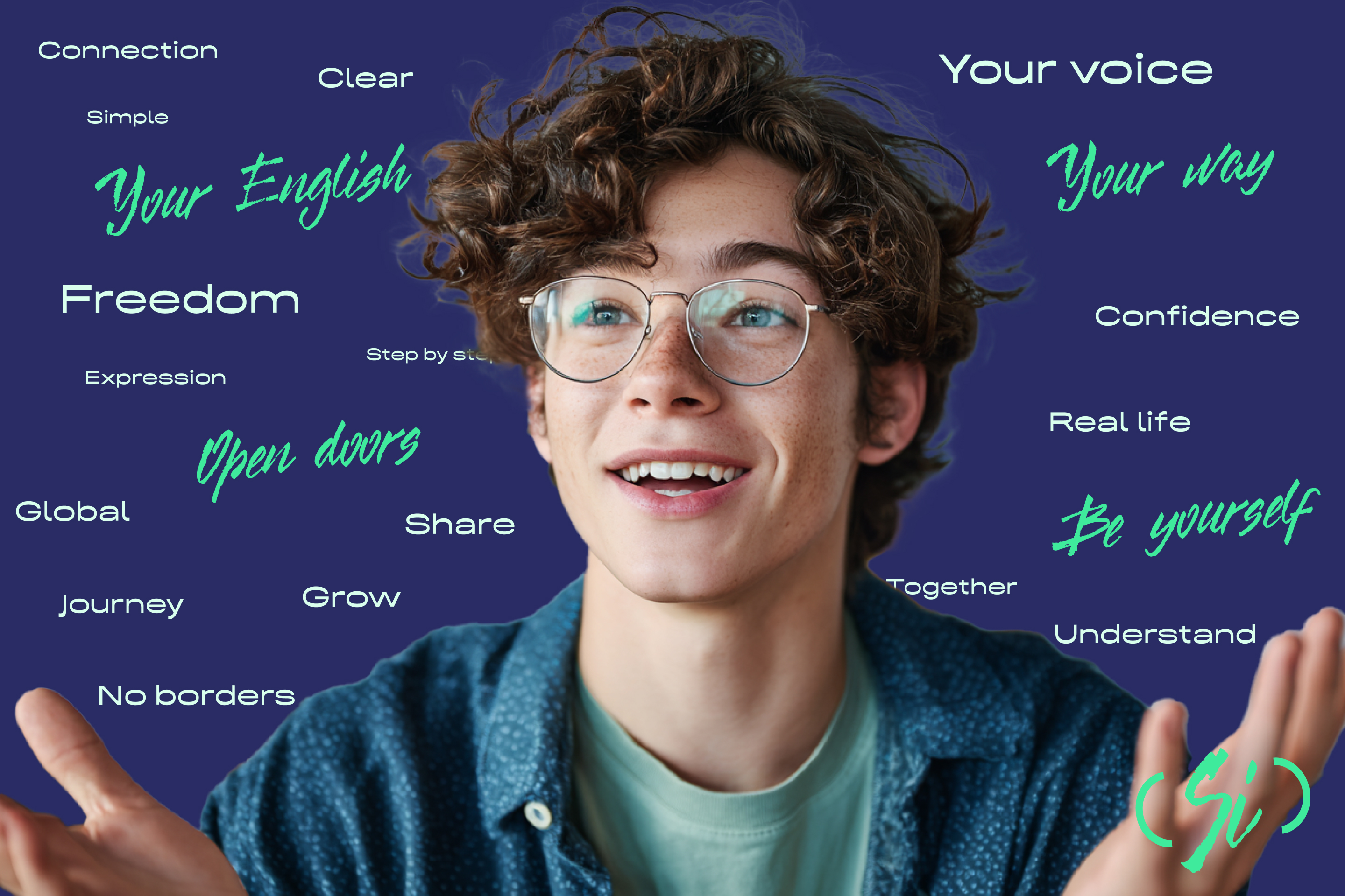 Simple language | изучение английского языка — Изображение №8 — Брендинг на Dprofile