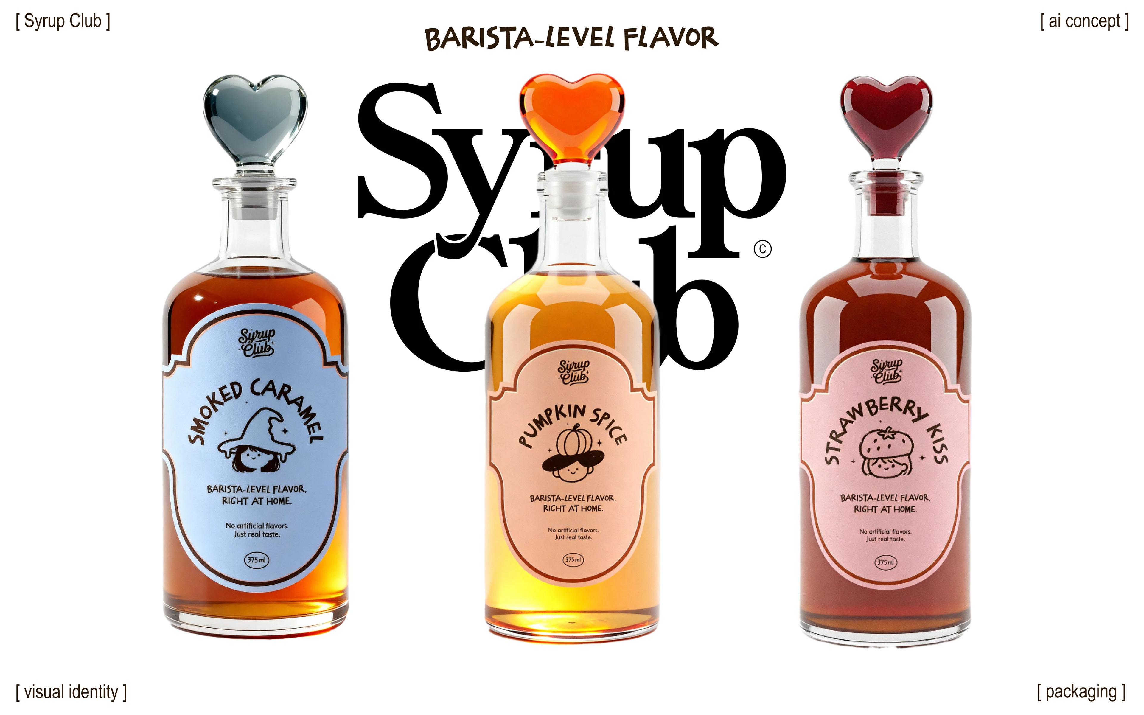 SYRUP CLUB | Brand identity & Ai — Изображение №16 — Брендинг на Dprofile