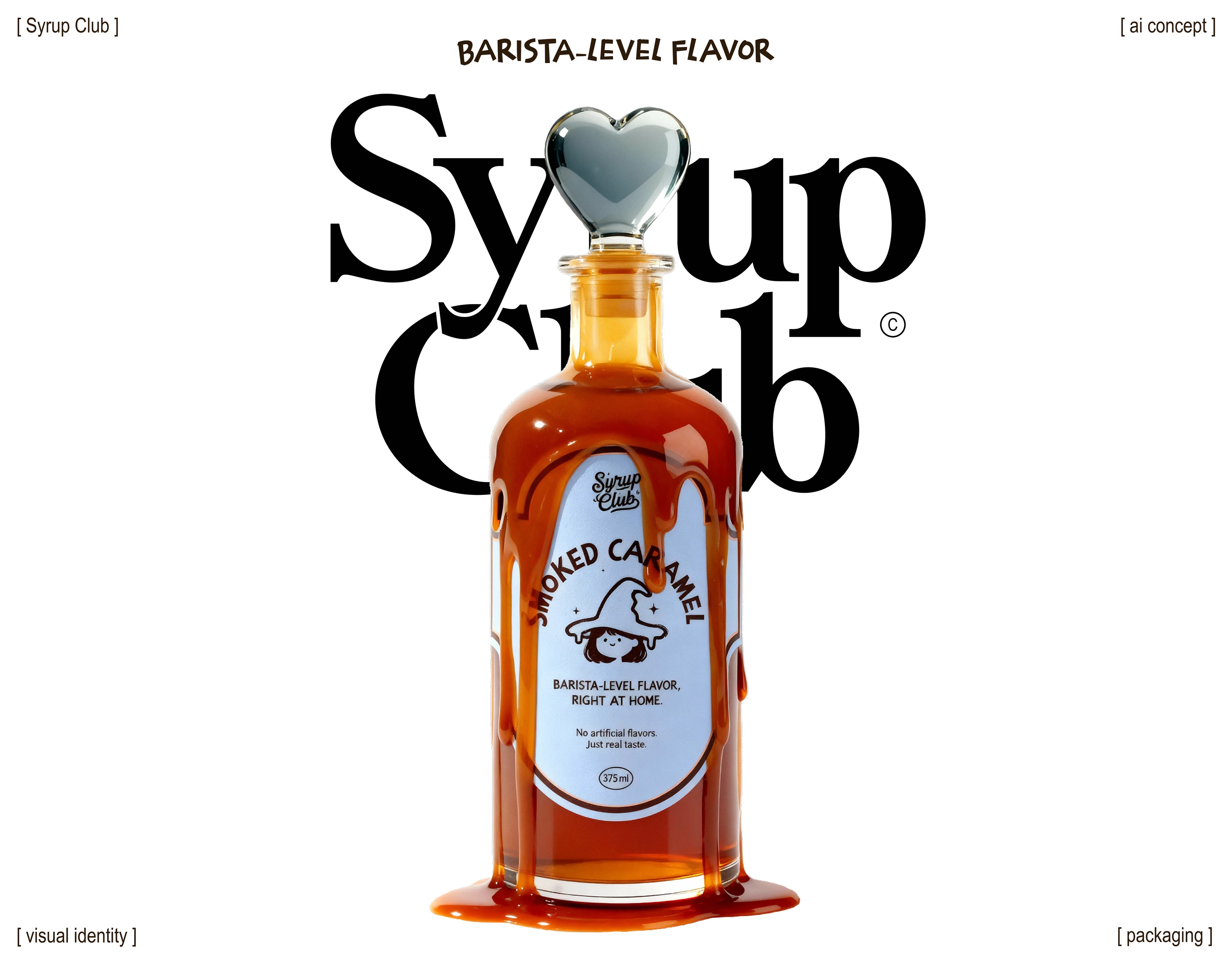 SYRUP CLUB | Brand identity & Ai — Изображение №1 — Брендинг на Dprofile