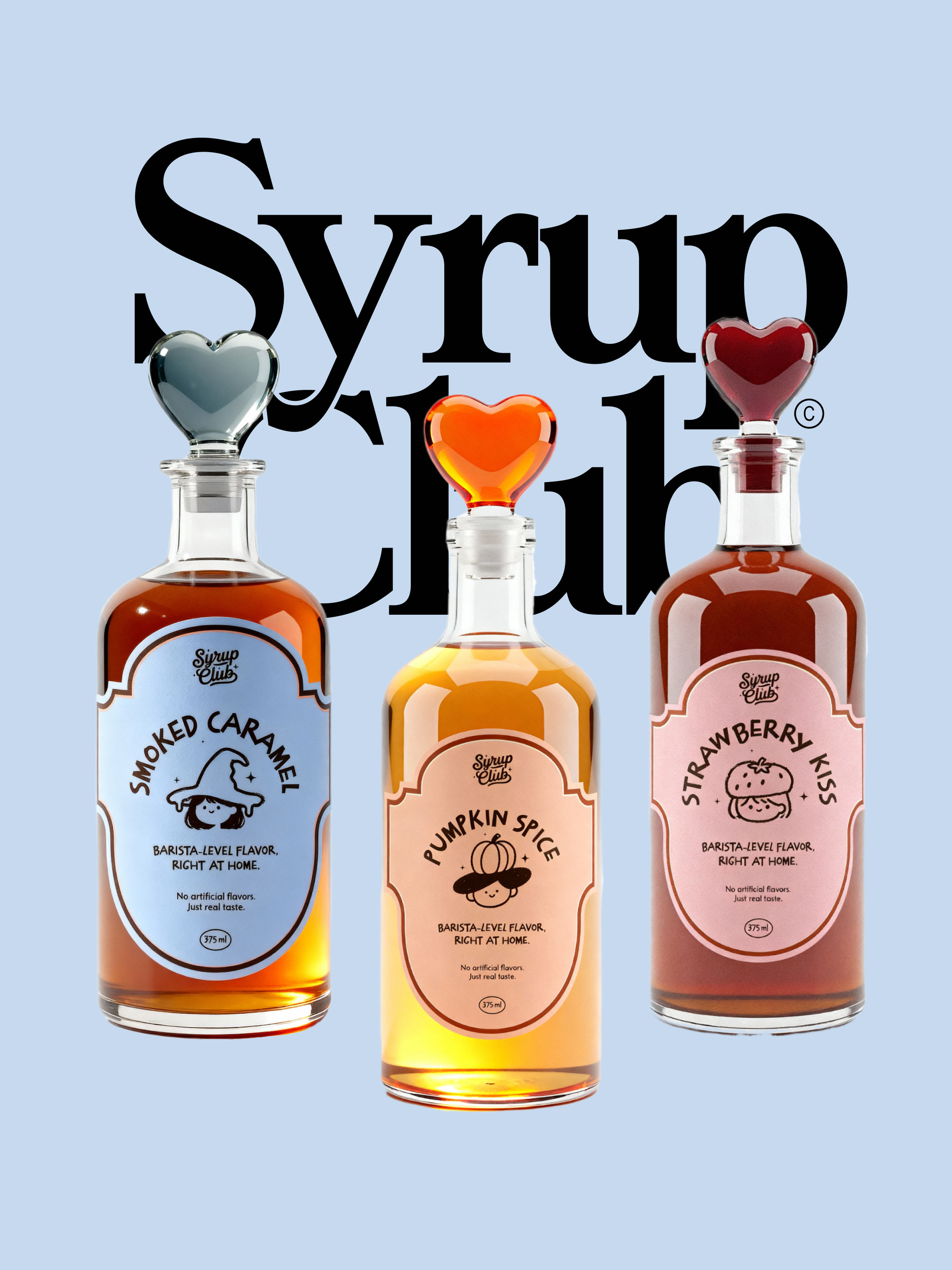 SYRUP CLUB | Brand identity & Ai — Изображение №14 — Брендинг на Dprofile