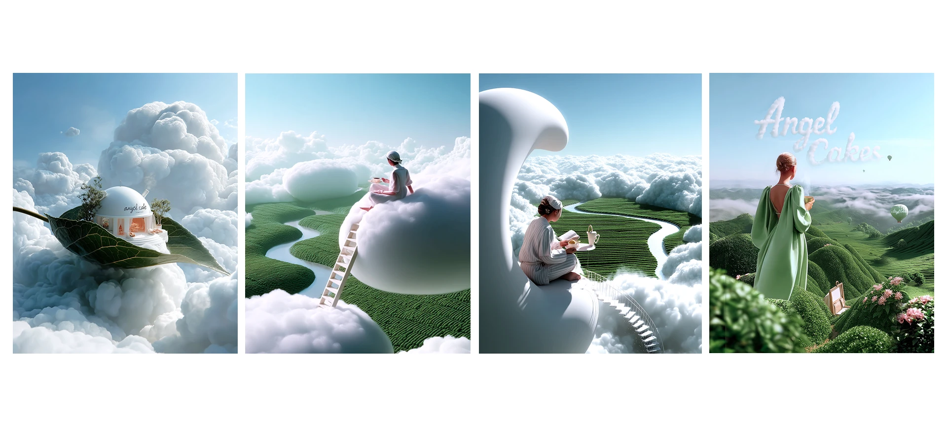 Angel cakes концепты ии — Изображение №5 — Иллюстрация на Dprofile