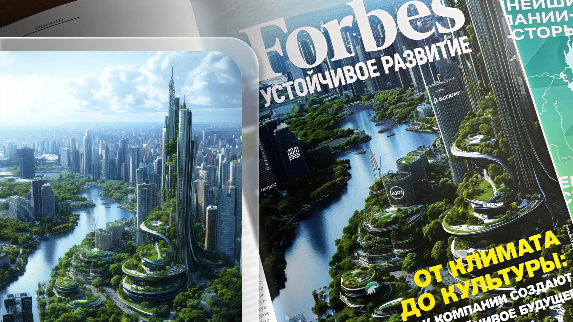 AI creative for Forbes Russia — Изображение №2 — Иллюстрация на Dprofile