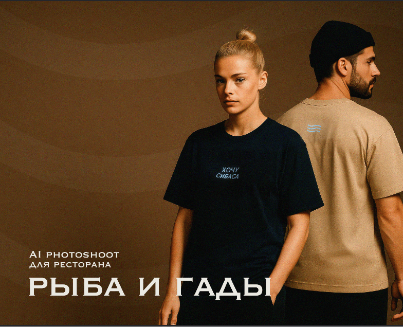 РЫБА И ГАДЫ | AI photoshoot — Иллюстрация на Dprofile