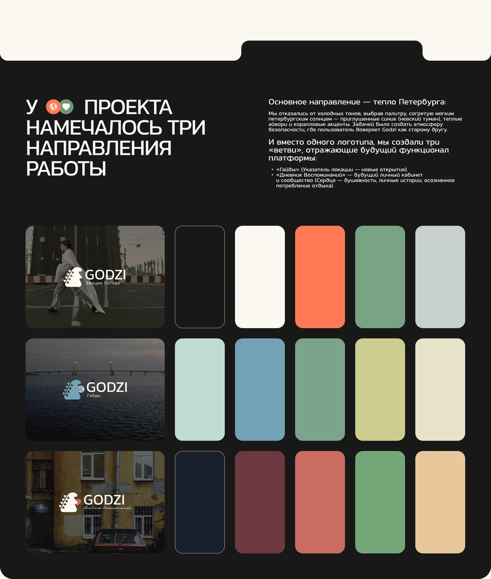 Сервис авторских прогулок по Питеру Godzi — Изображение №7 — Интерфейсы, Брендинг на Dprofile