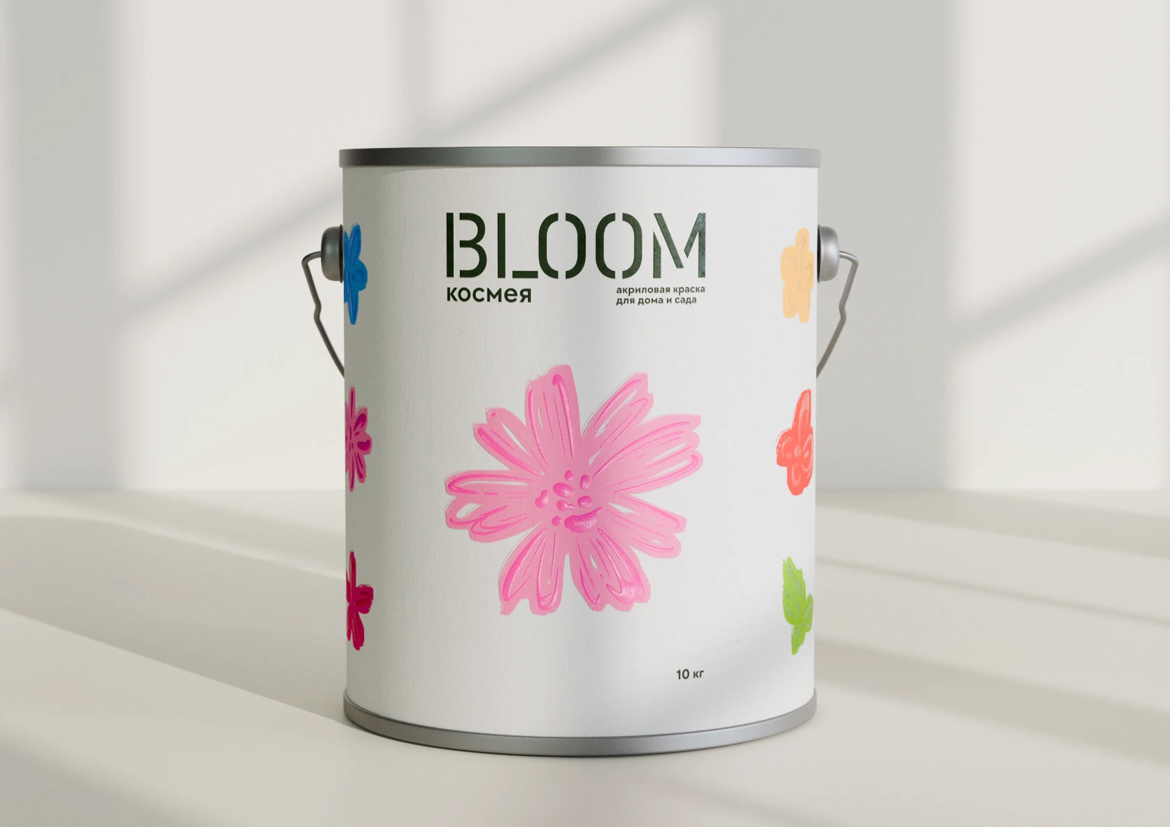 Bloom — краска для дома и сада — Изображение №4 — Брендинг, Иллюстрация на Dprofile