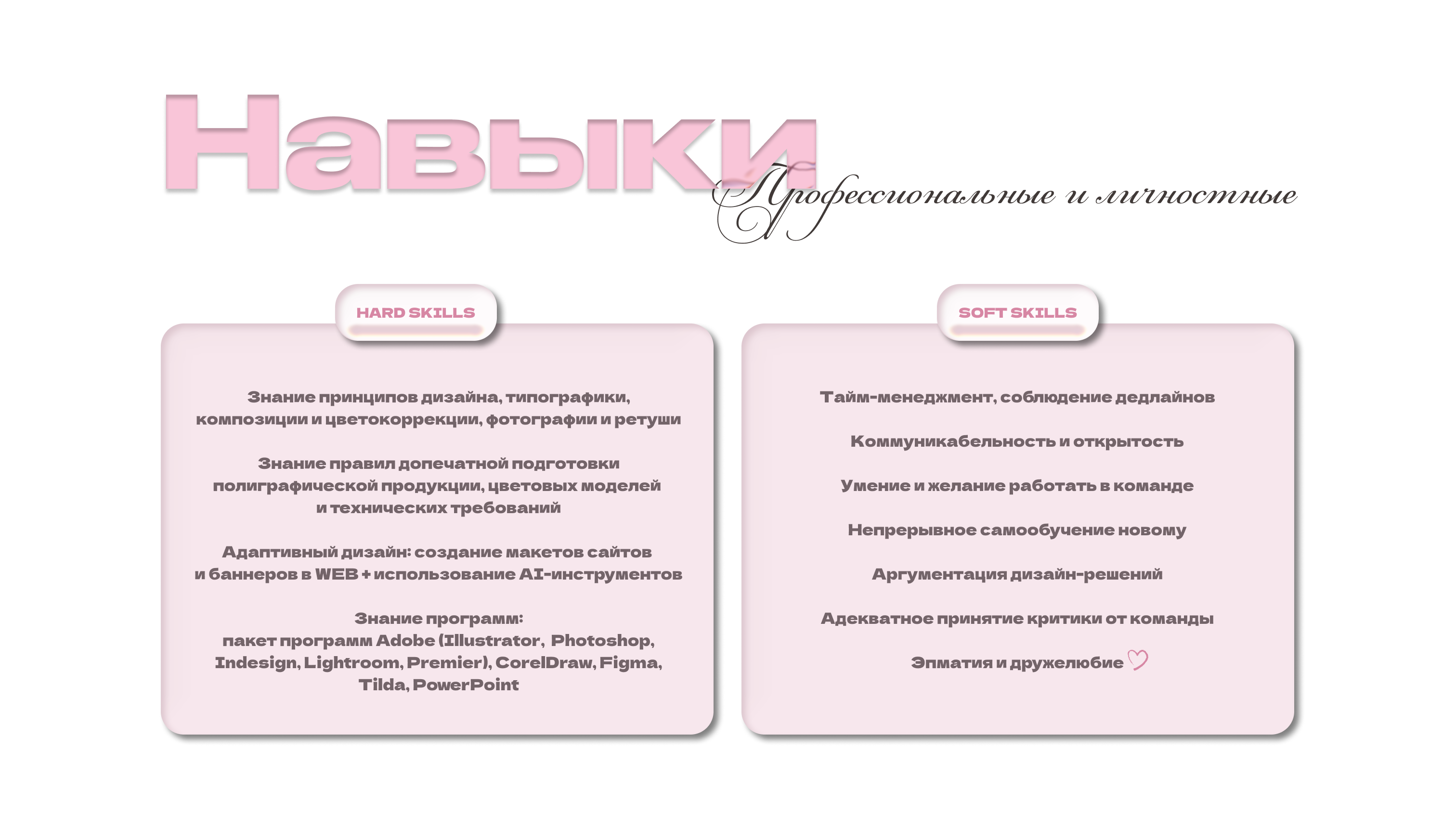 Портфолио-резюме графического дизайнера — Изображение №3 — Брендинг, Графика на Dprofile