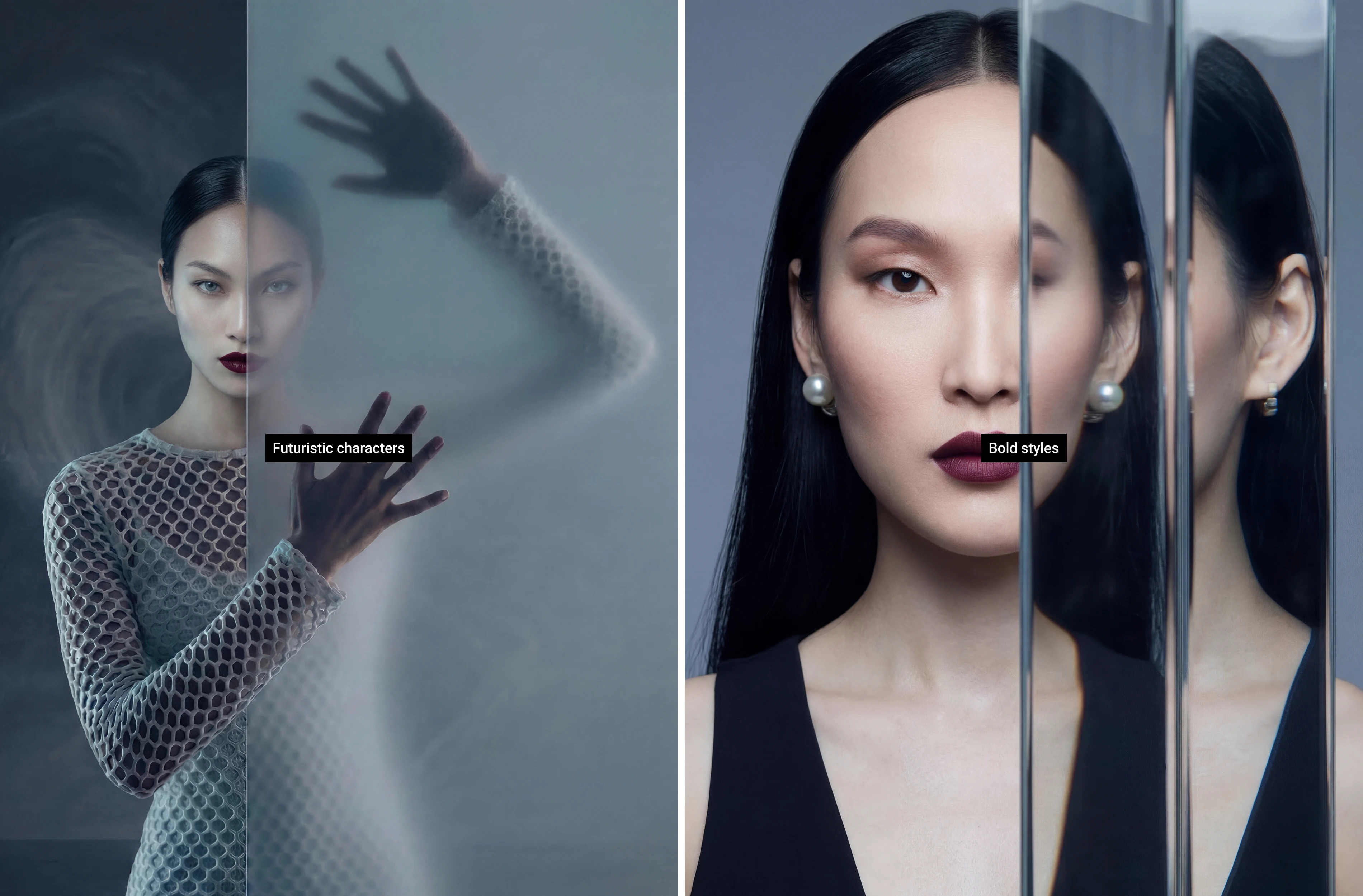 Generative video lookbook — Изображение №3 — Интерфейсы, Нейро на Dprofile