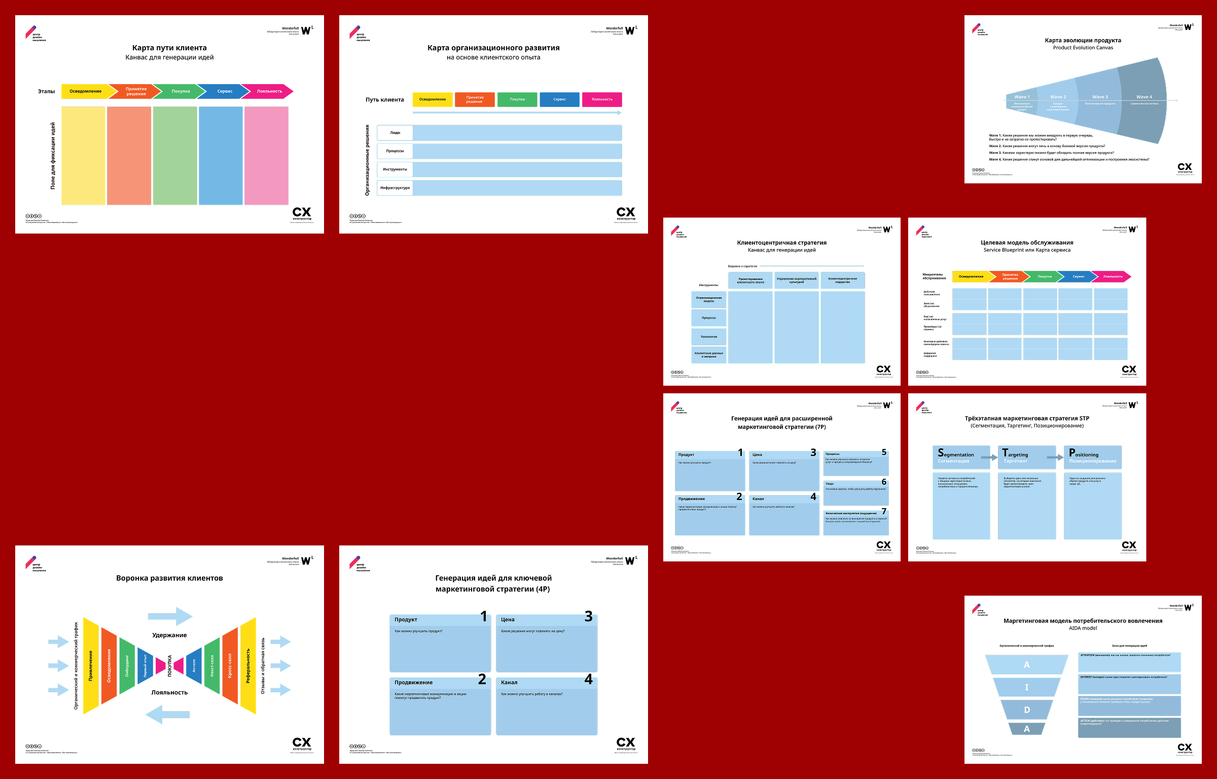 Бизнес-игра «CX Конструктор» — Изображение №10 — Брендинг, Графика на Dprofile