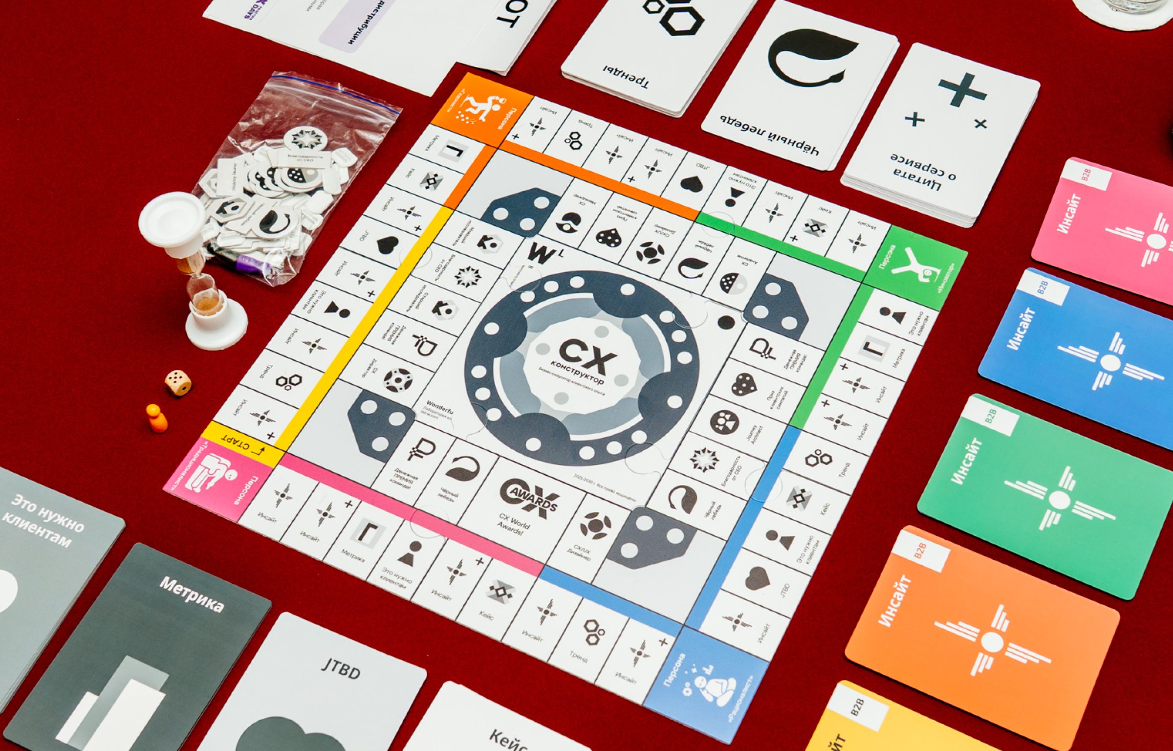 Бизнес-игра «CX Конструктор» — Изображение №1 — Брендинг, Графика на Dprofile