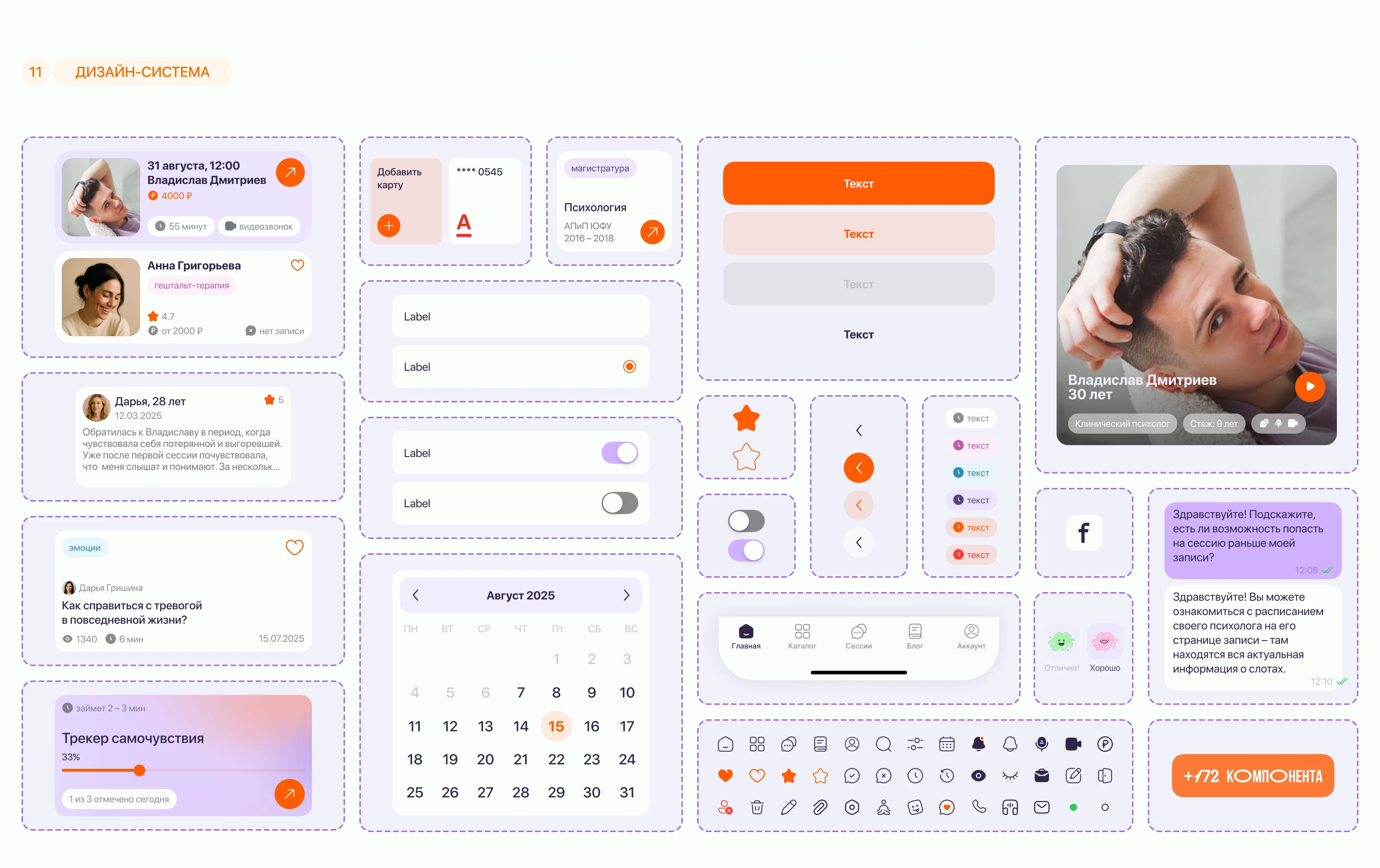 TERRA | Mental Health Mobile App | Design concept — Изображение №11 — Интерфейсы на Dprofile