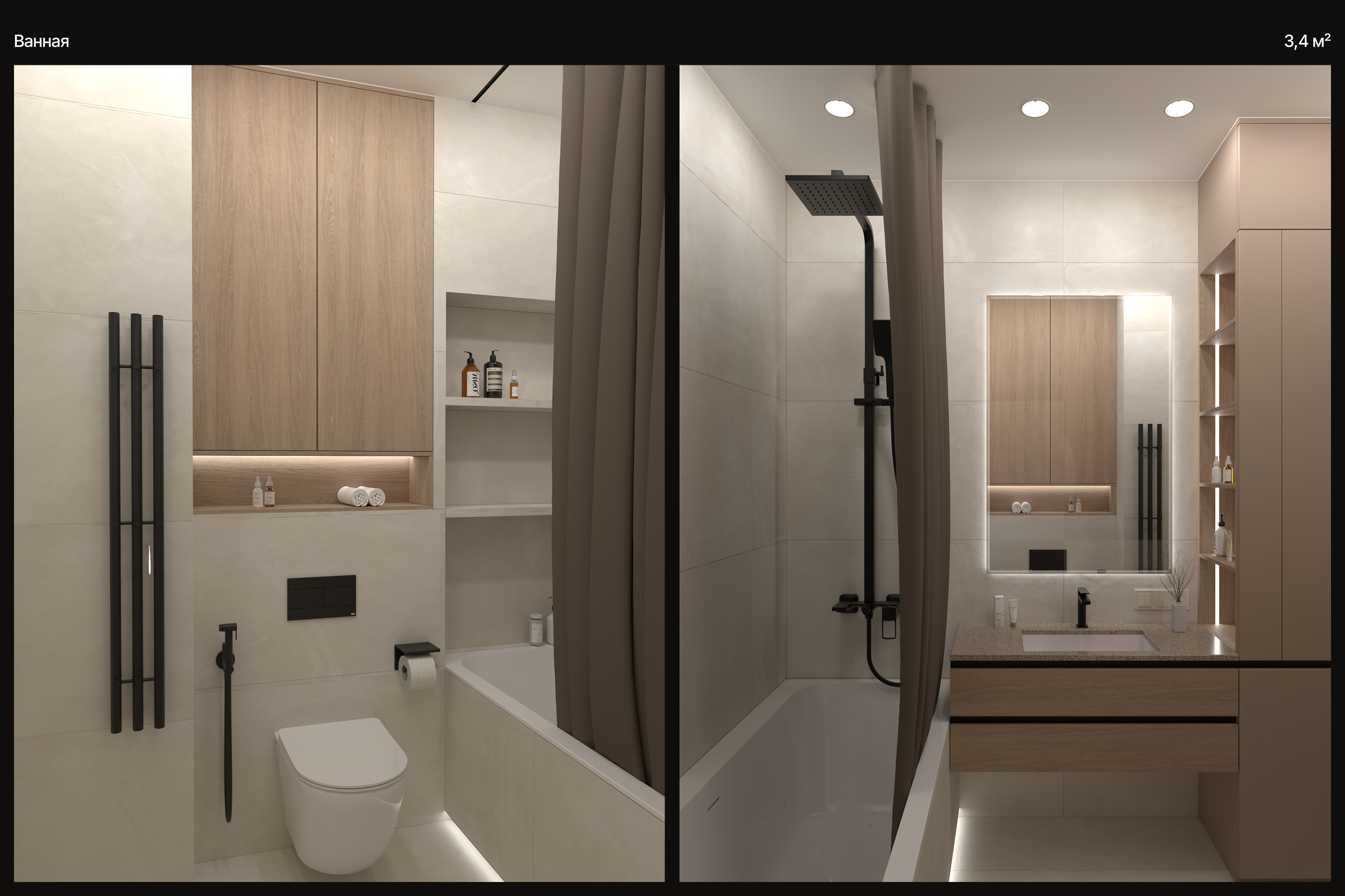 Дизайн-проект для студента 26м² — Изображение №5 — Архитектура на Dprofile