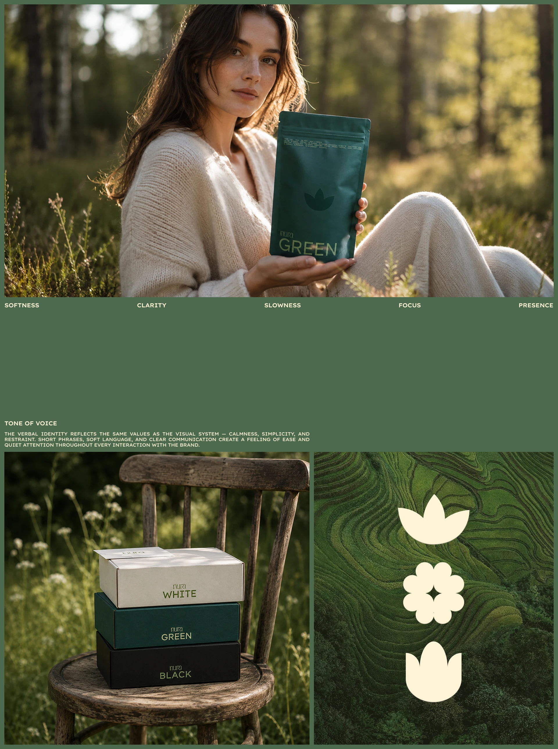 nura | tea identity — Изображение №4 — Брендинг на Dprofile