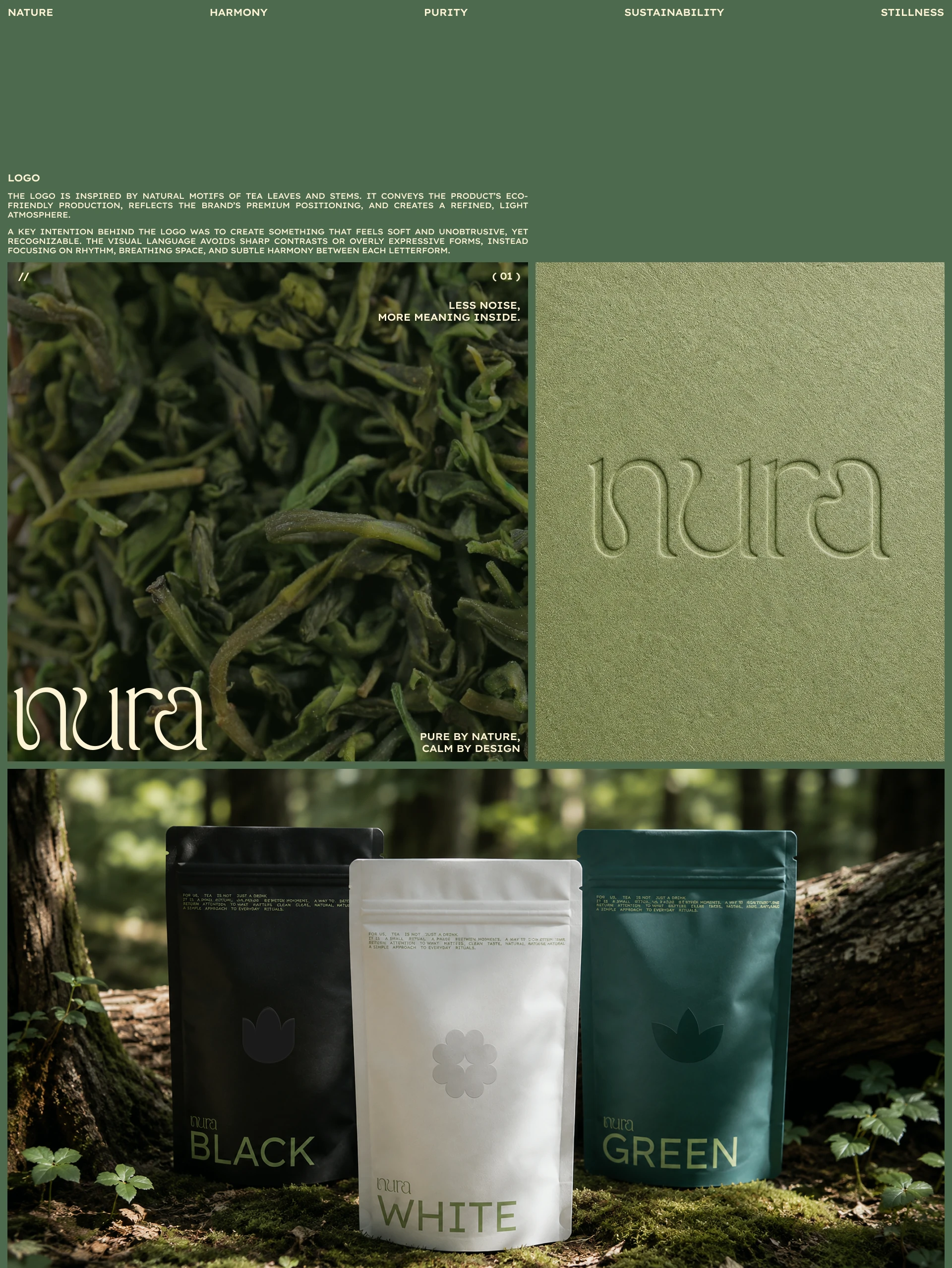 nura | tea identity — Изображение №2 — Брендинг на Dprofile
