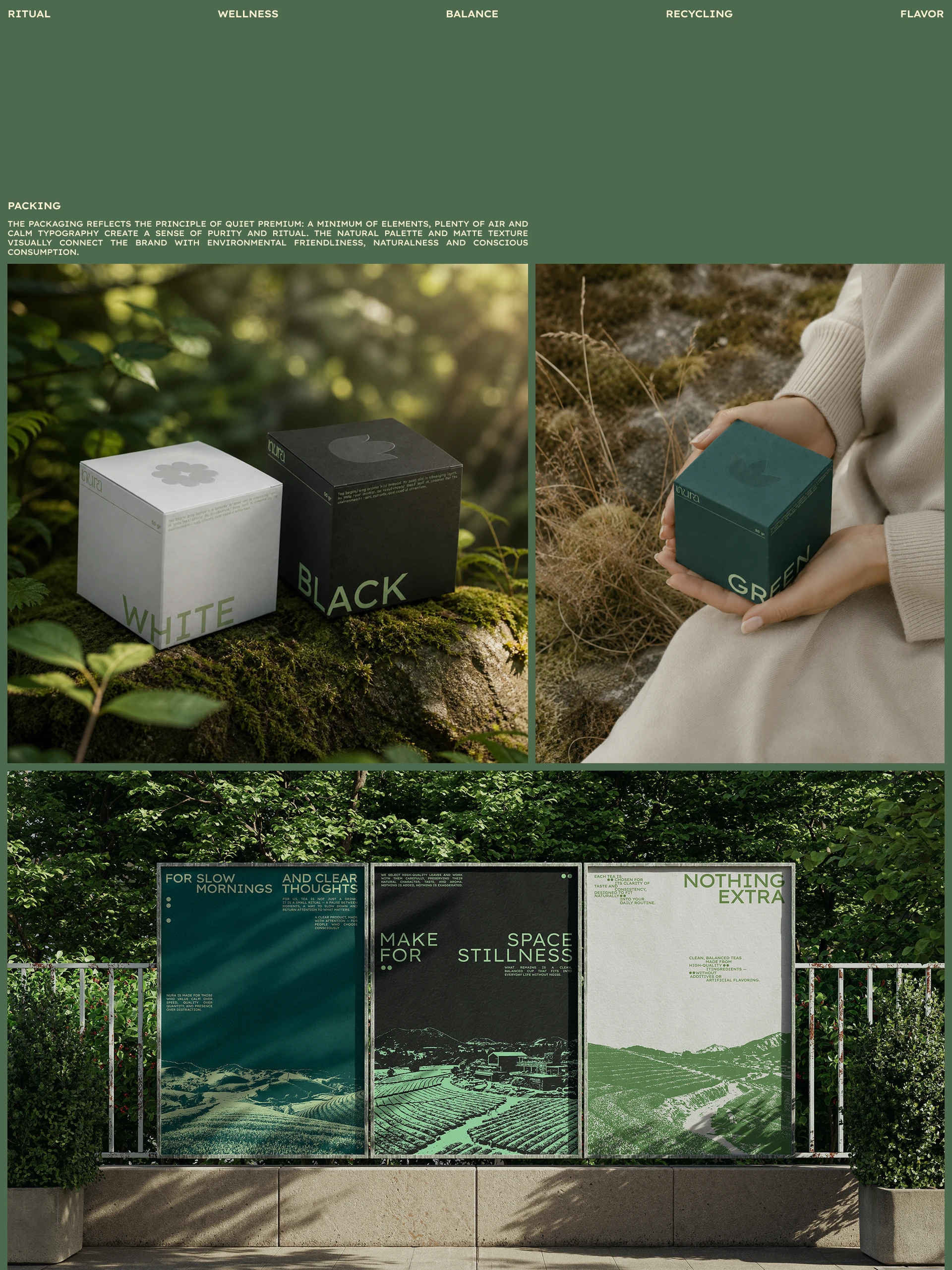 nura | tea identity — Изображение №3 — Брендинг на Dprofile