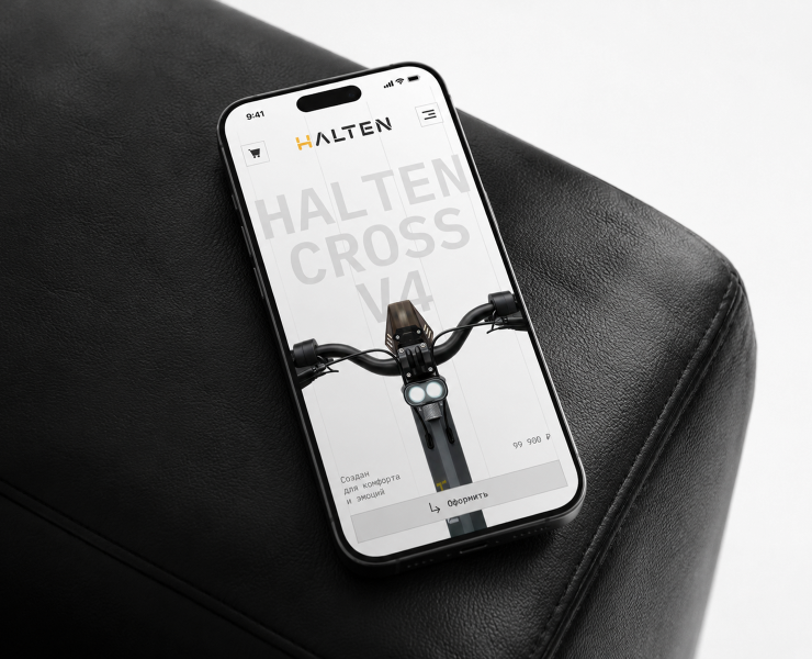 HALTEN — Интерфейсы, Анимация на Dprofile