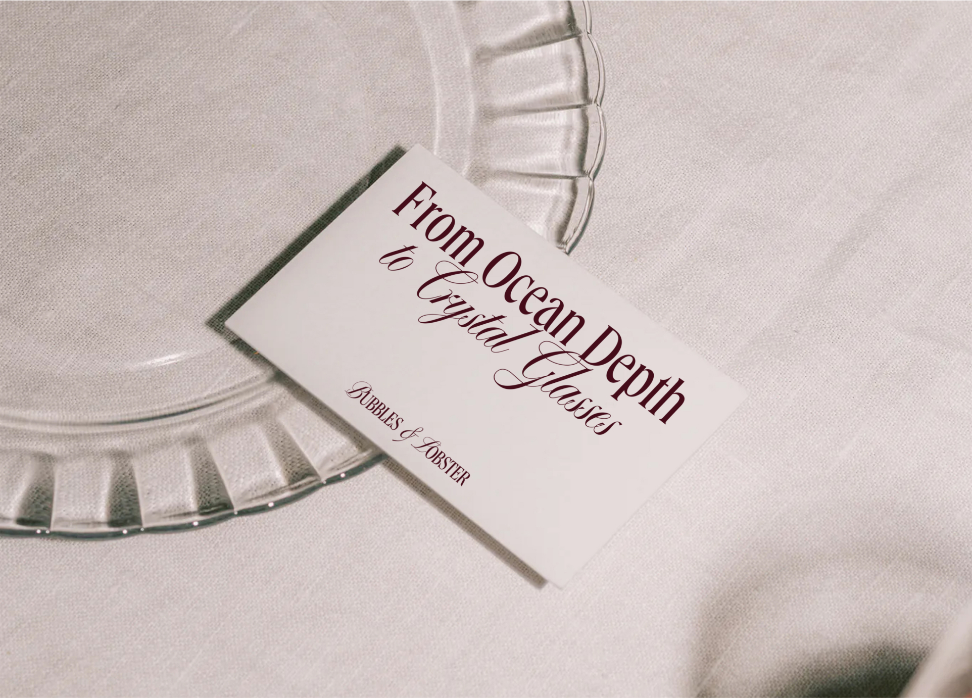 Bubbles & Lobster — Изображение №11 — Брендинг на Dprofile