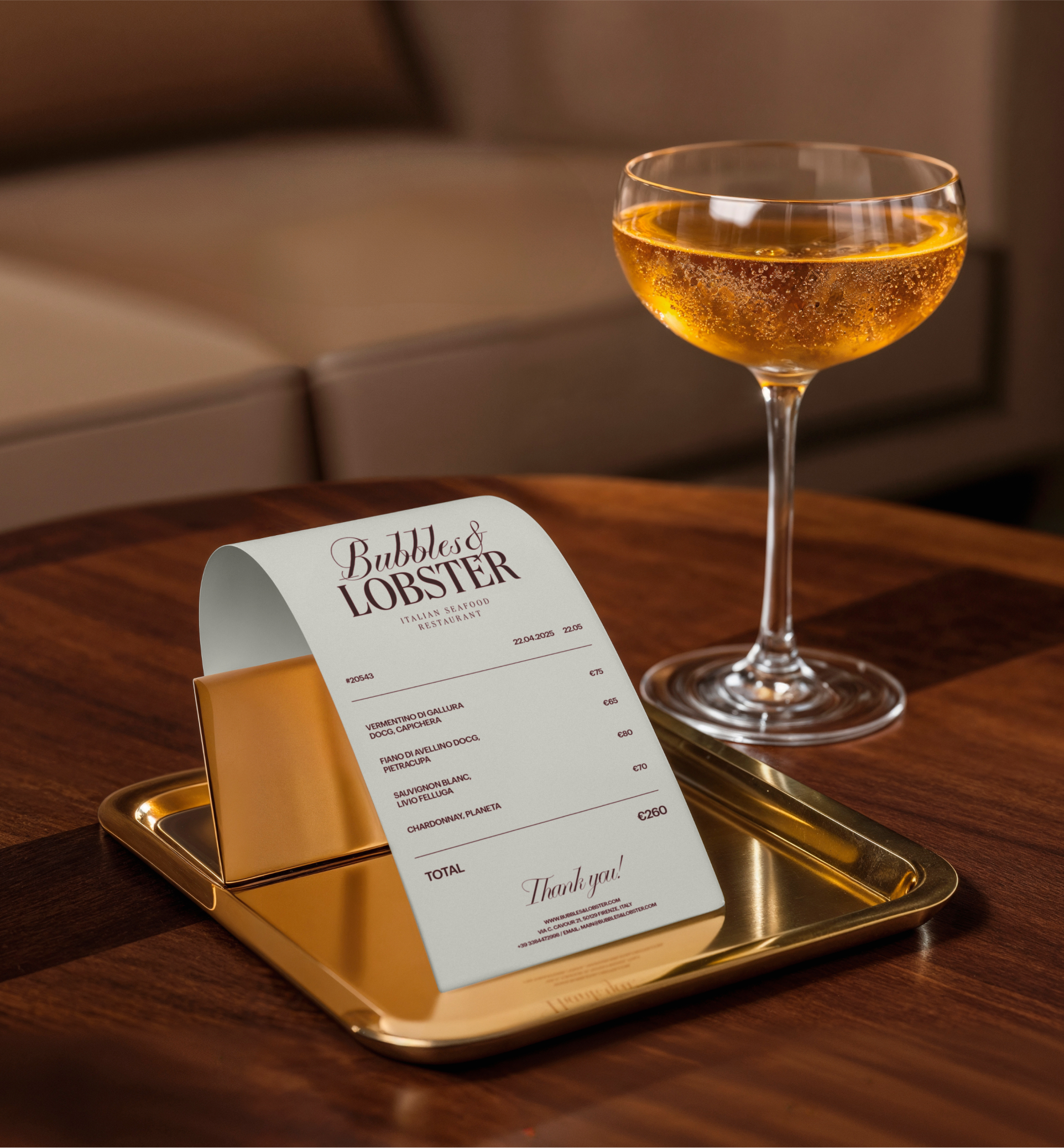 Bubbles & Lobster — Изображение №19 — Брендинг на Dprofile