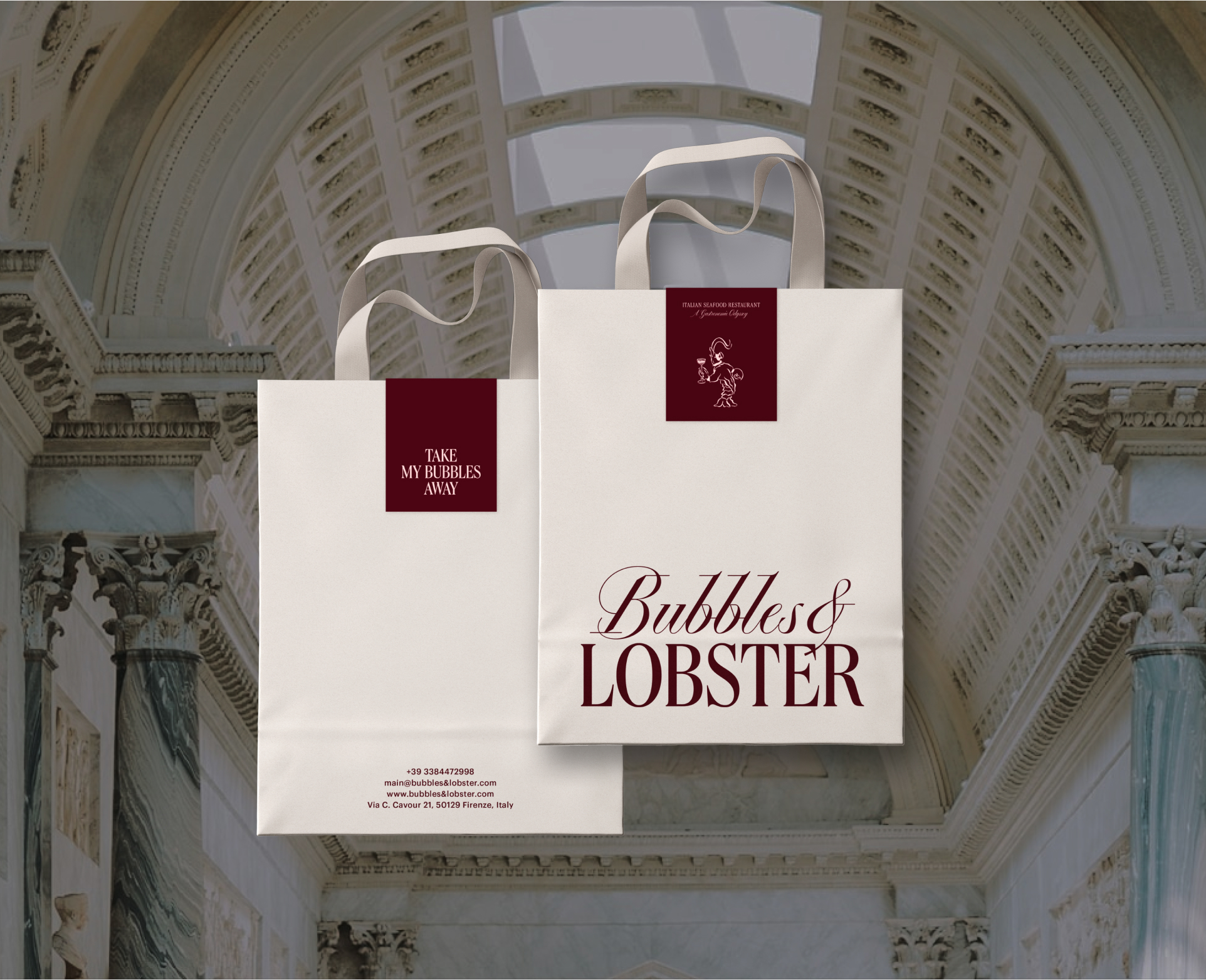 Bubbles & Lobster — Изображение №14 — Брендинг на Dprofile