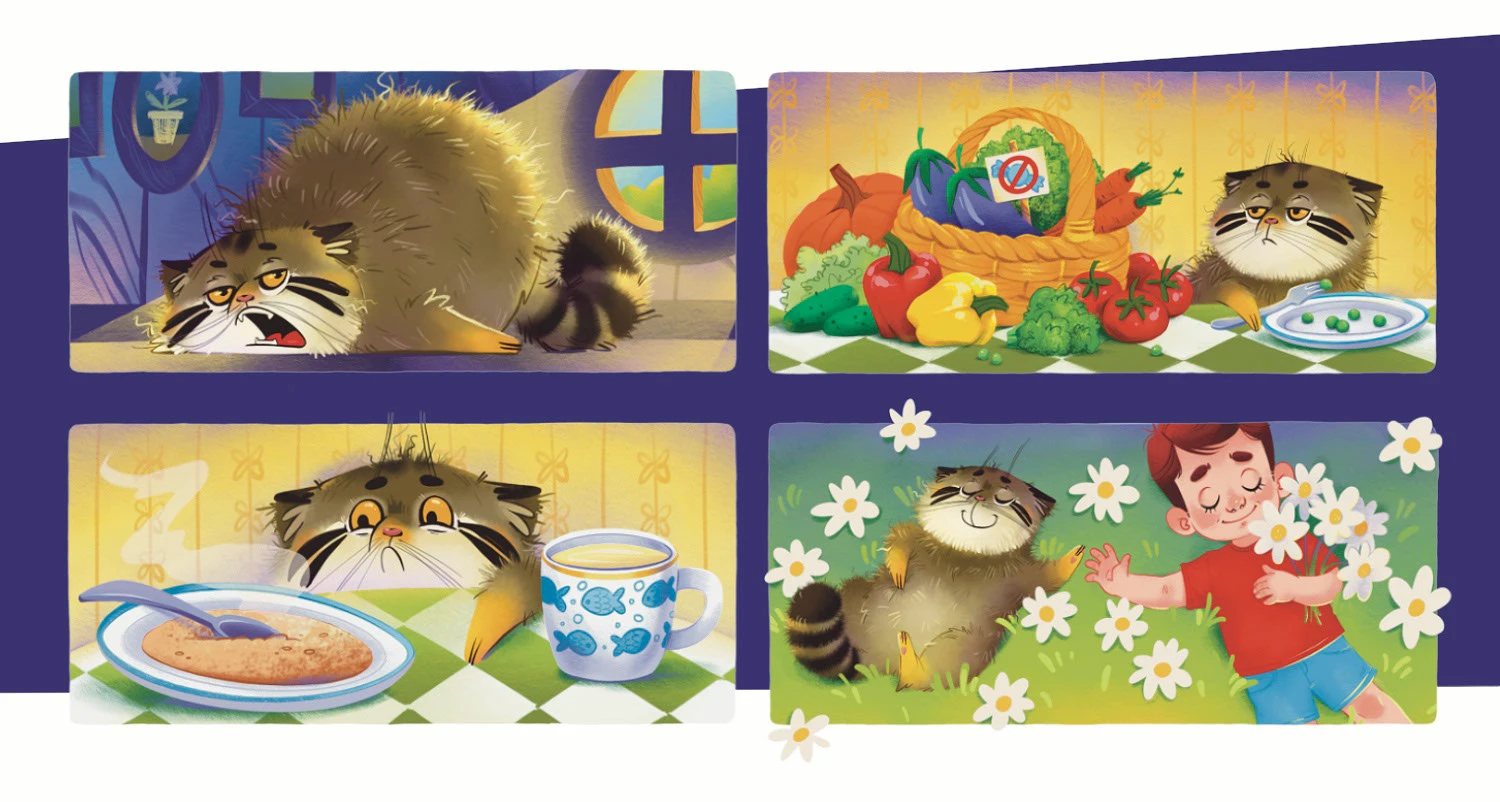 Почему сердит манул? — Изображение №9 — Иллюстрация, Графика на Dprofile