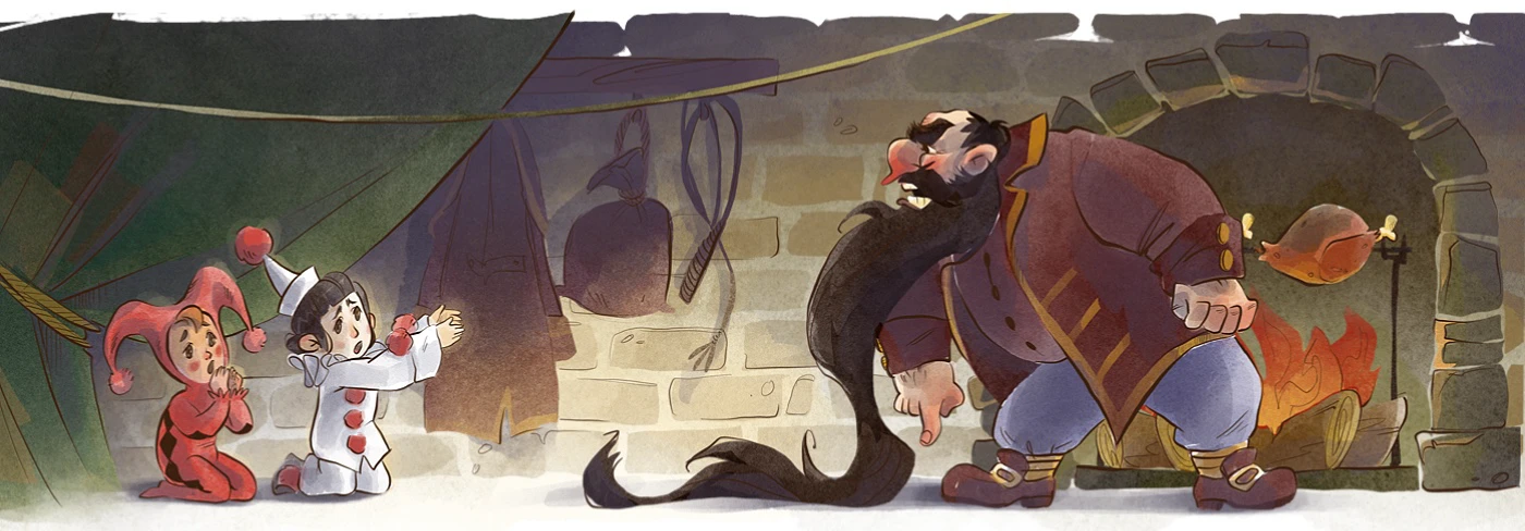 Золотой ключик или приключения Буратино — Изображение №4 — Иллюстрация на Dprofile