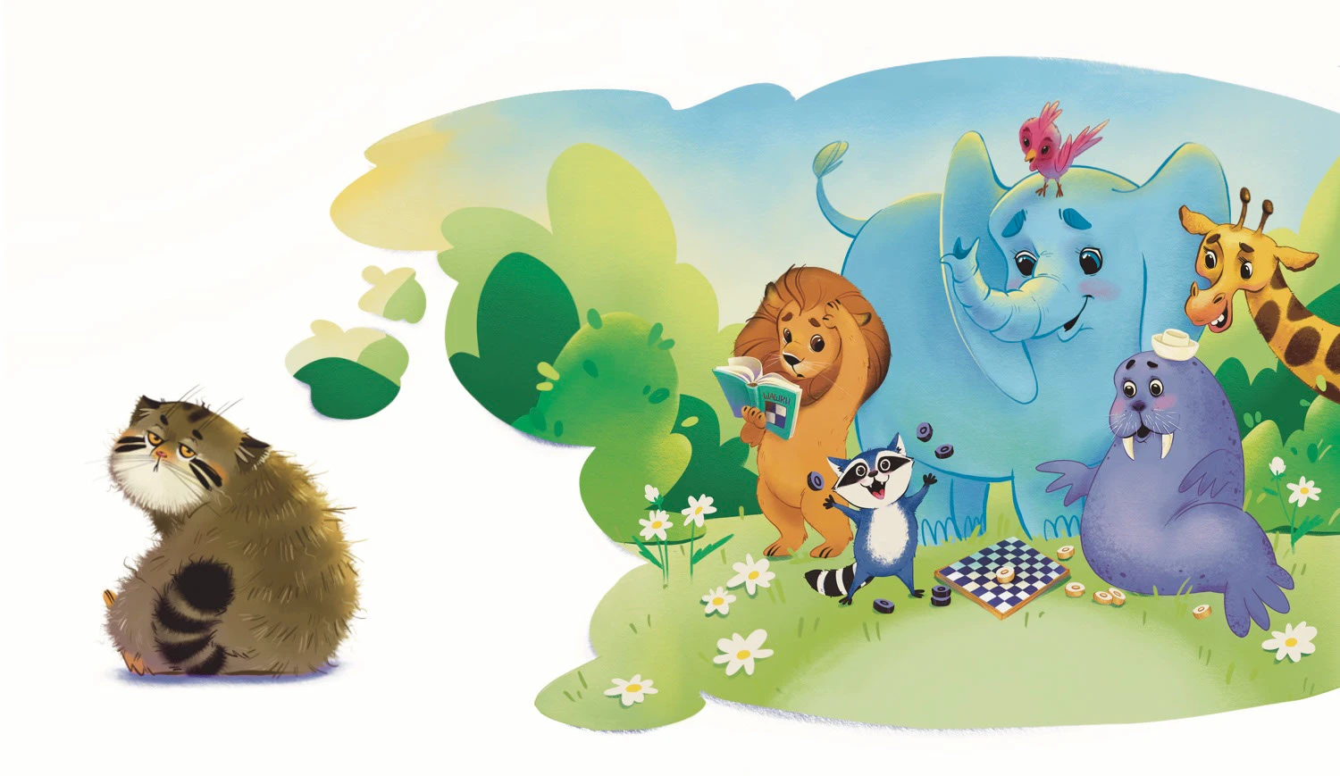 Почему сердит манул? — Изображение №4 — Иллюстрация, Графика на Dprofile