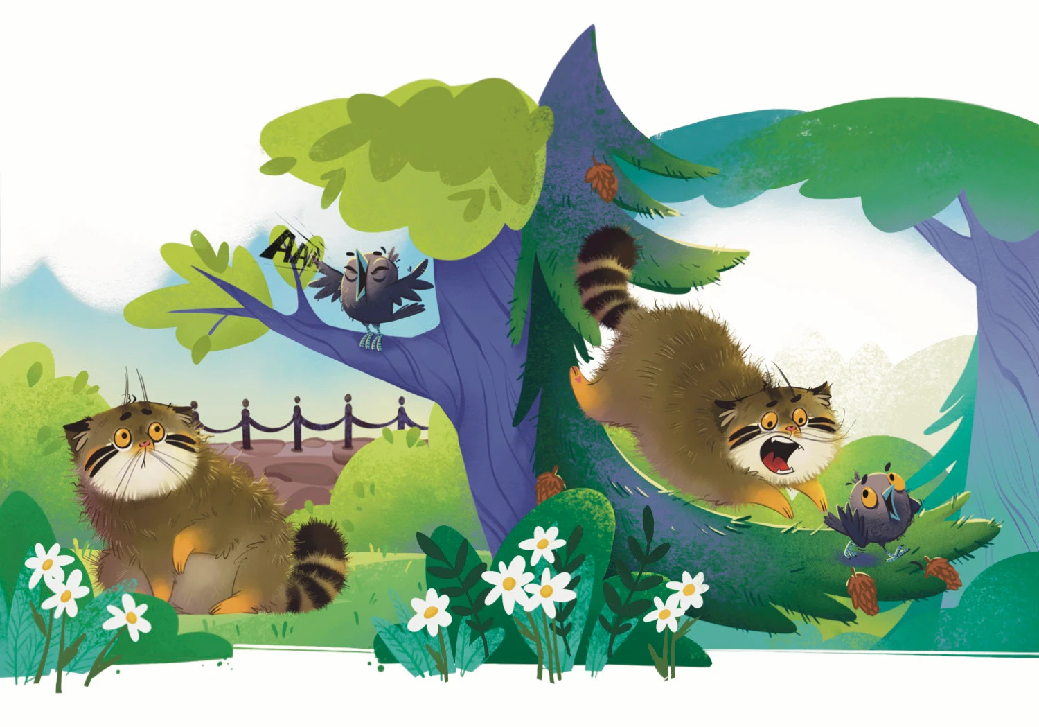 Почему сердит манул? — Изображение №5 — Иллюстрация, Графика на Dprofile