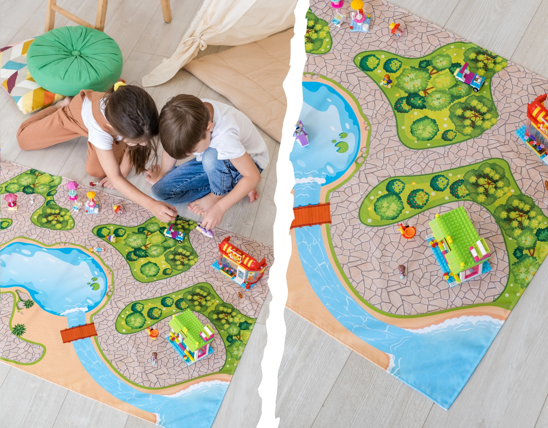 Коврики для игры в LEGO — Изображение №6 — Брендинг, Иллюстрация на Dprofile