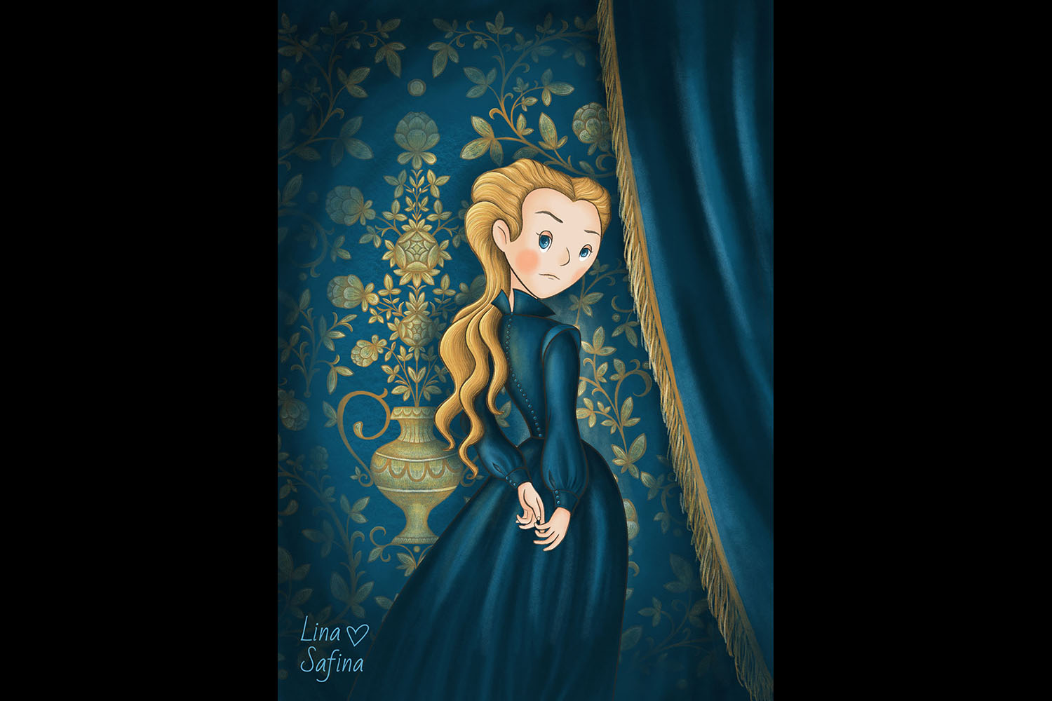 МАРИЯ СТЮАРТ – портрет королевы Шотландии — Изображение №1 — Иллюстрация на Dprofile