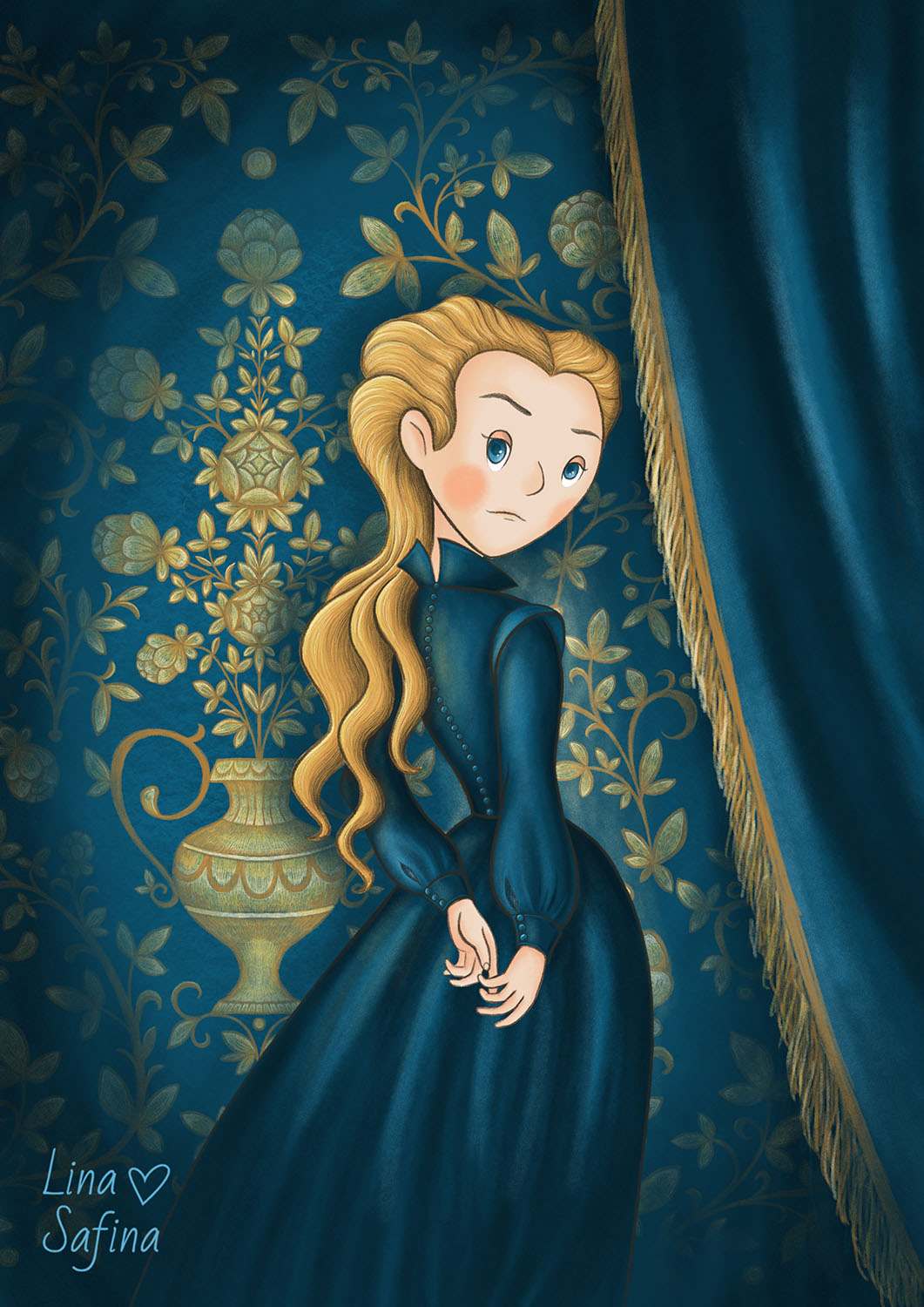 МАРИЯ СТЮАРТ – портрет королевы Шотландии — Изображение №12 — Иллюстрация на Dprofile