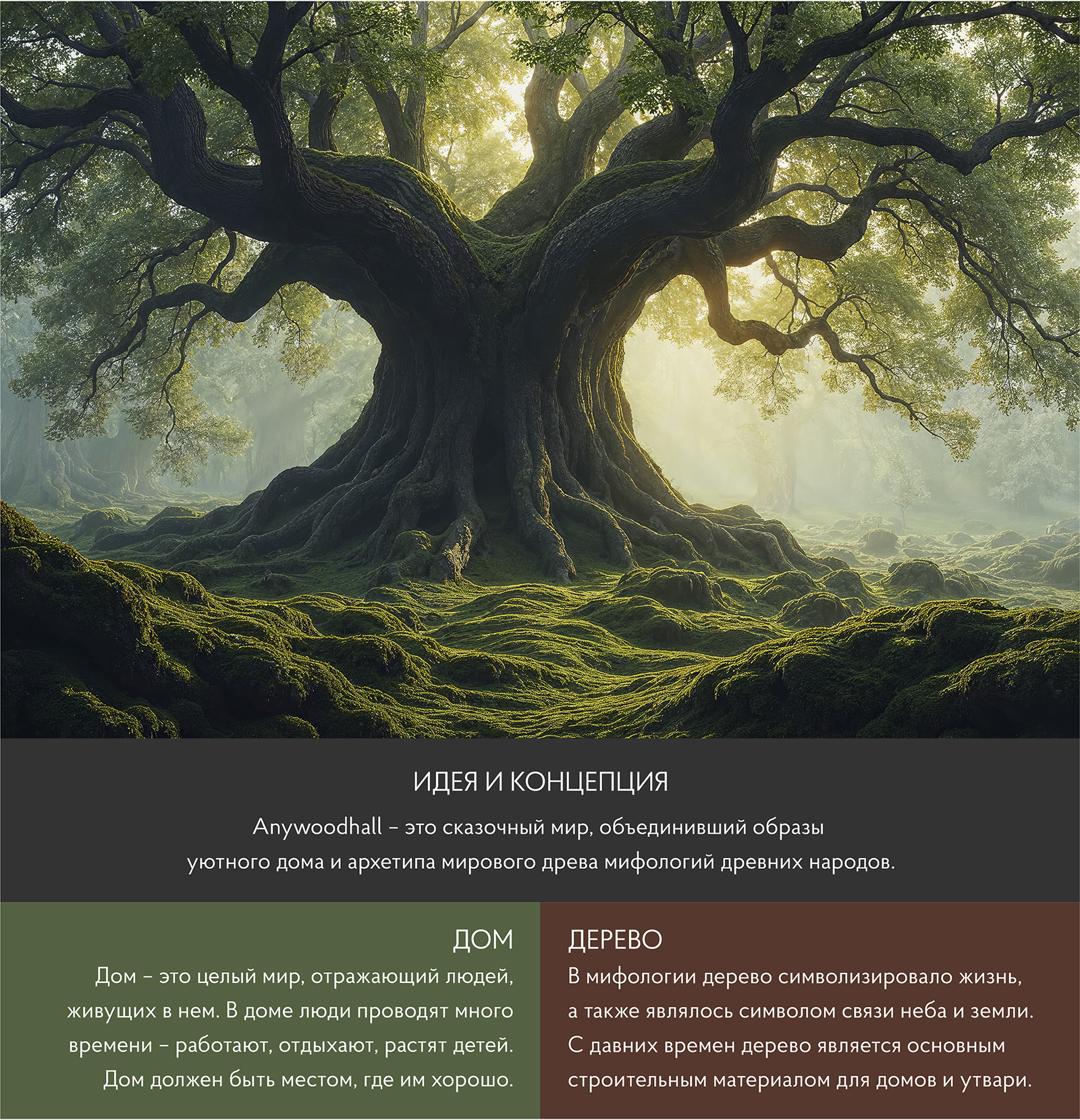 ANYWOODHALL | бренд товаров для дома — Изображение №2 — Брендинг на Dprofile