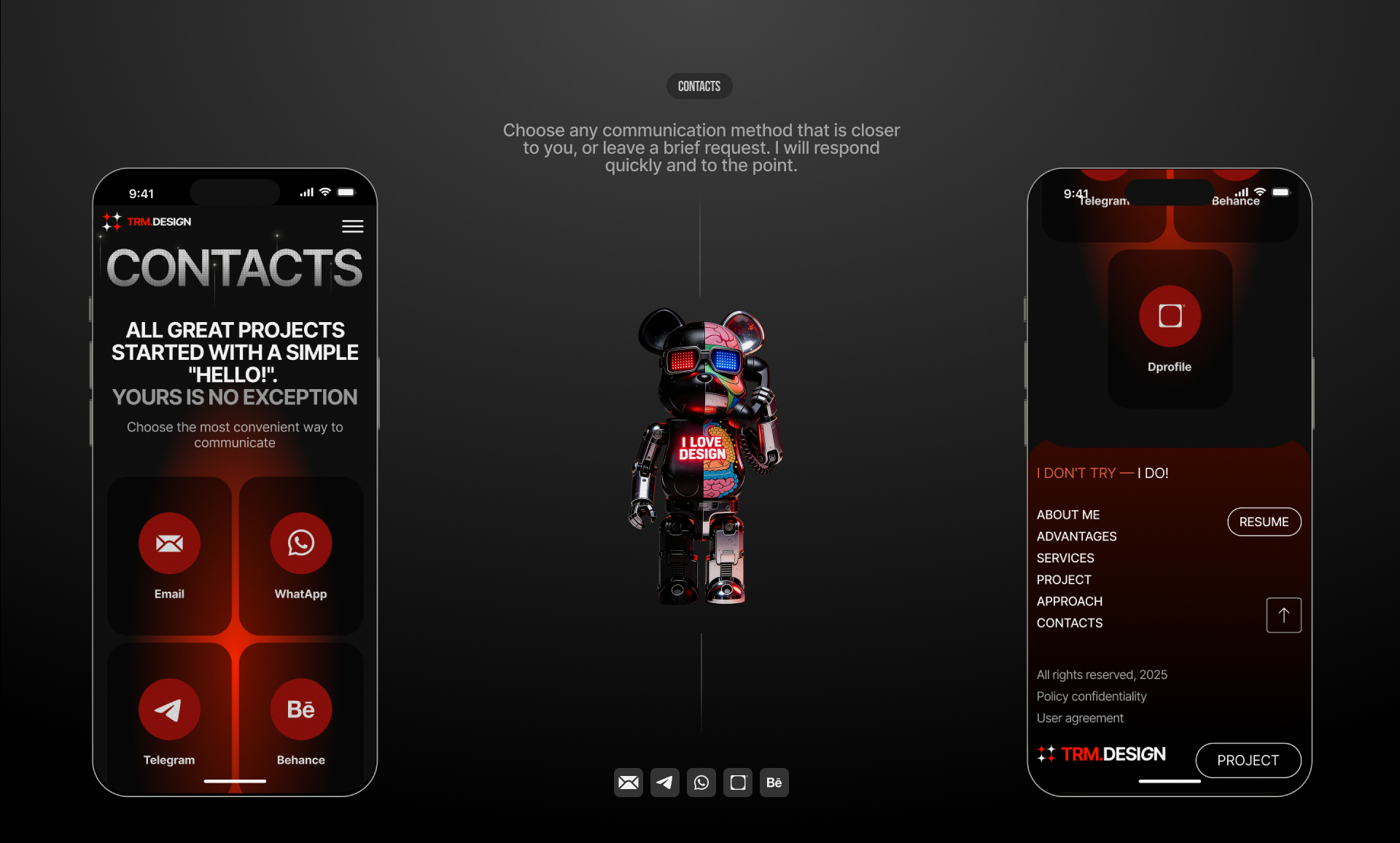 PORTFOLIO UX\UI DESIGN | Портфолио UX/UI дизайнера — Изображение №14 — Интерфейсы, Брендинг на Dprofile