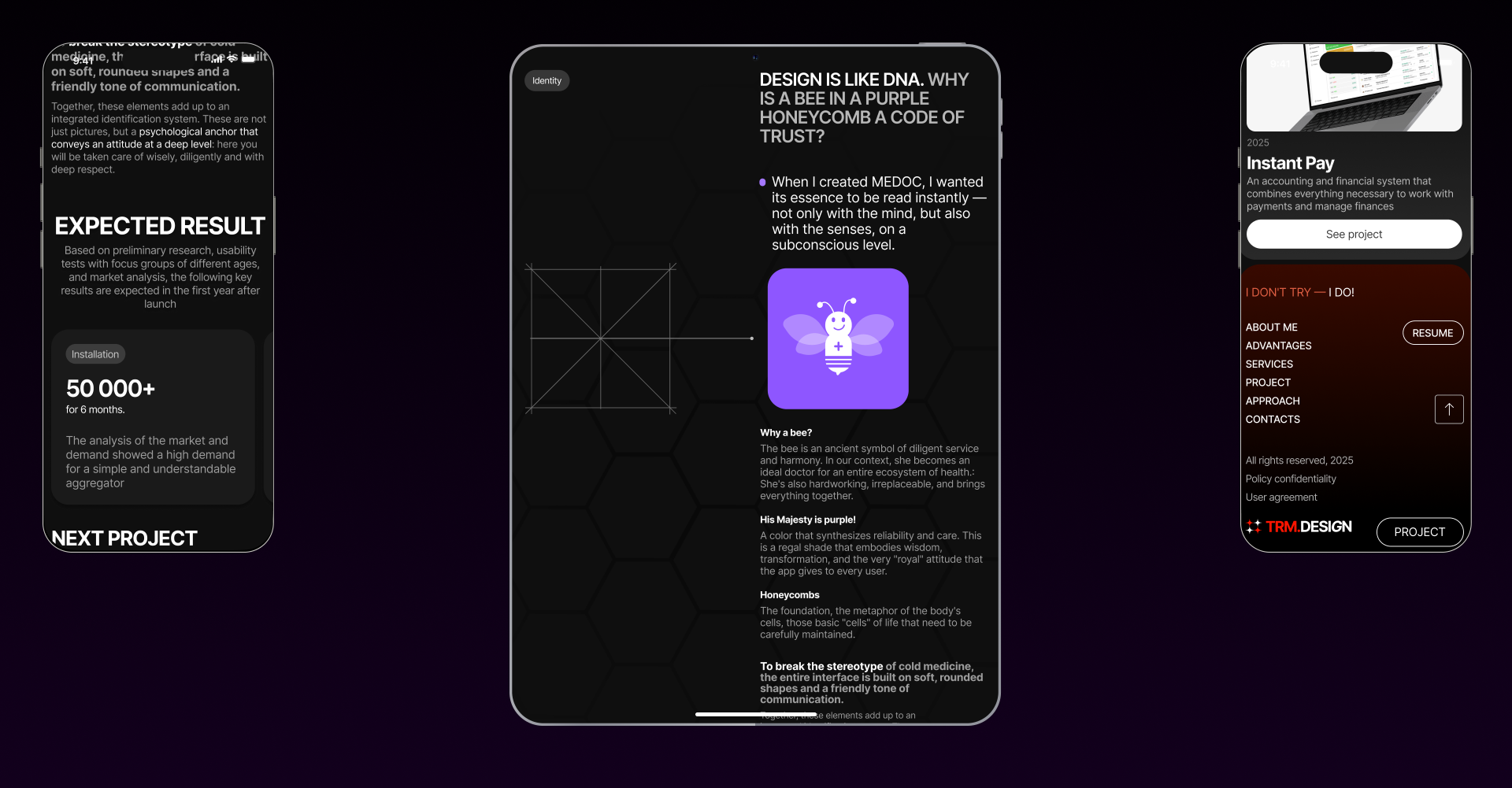 PORTFOLIO UX\UI DESIGN | Портфолио UX/UI дизайнера — Изображение №9 — Интерфейсы, Брендинг на Dprofile