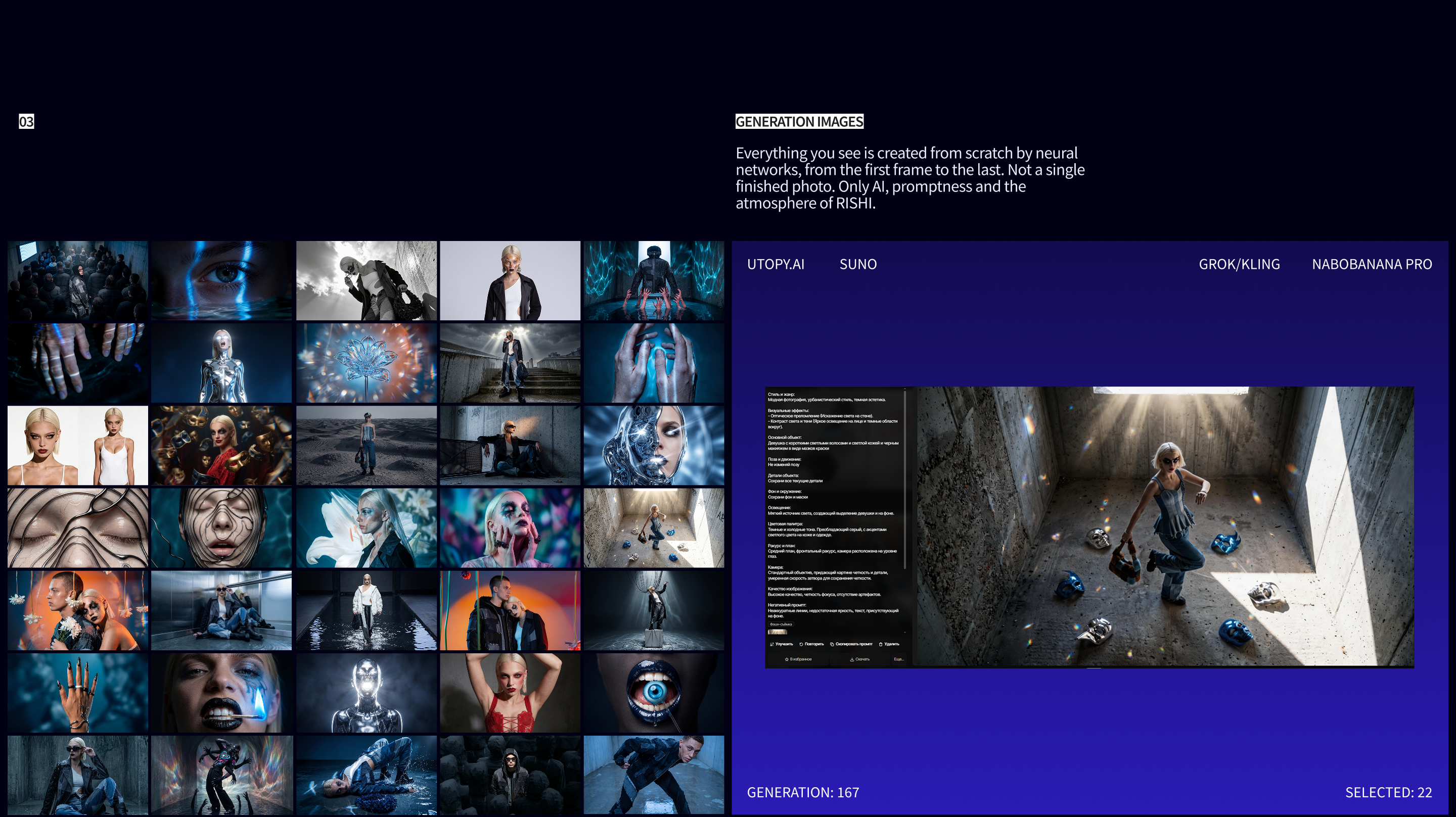 Video of the fashion brand RISHI | AI movie, video — Изображение №6 — Анимация, Нейро на Dprofile