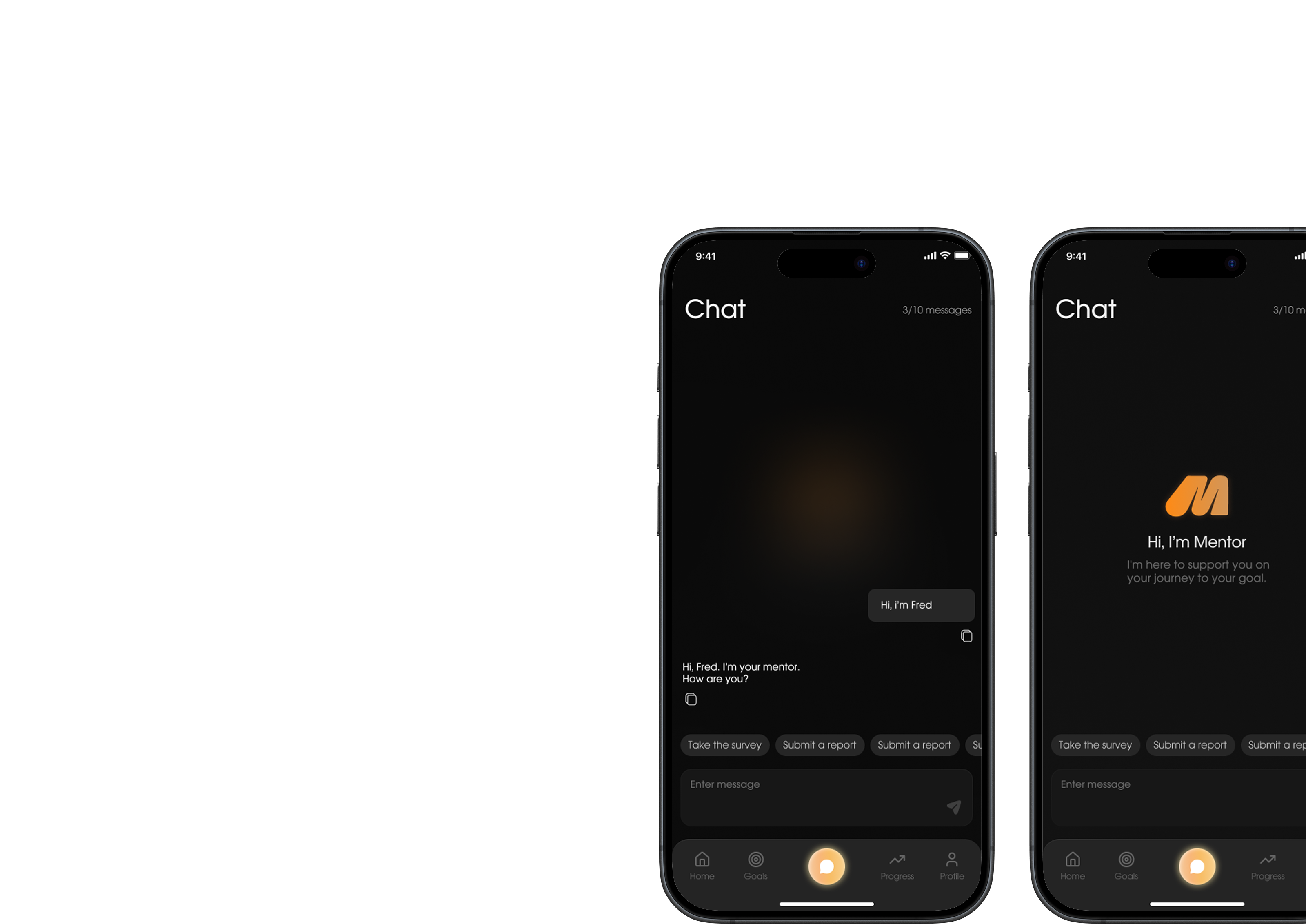 AI Mentor App — Изображение №9 — Интерфейсы на Dprofile