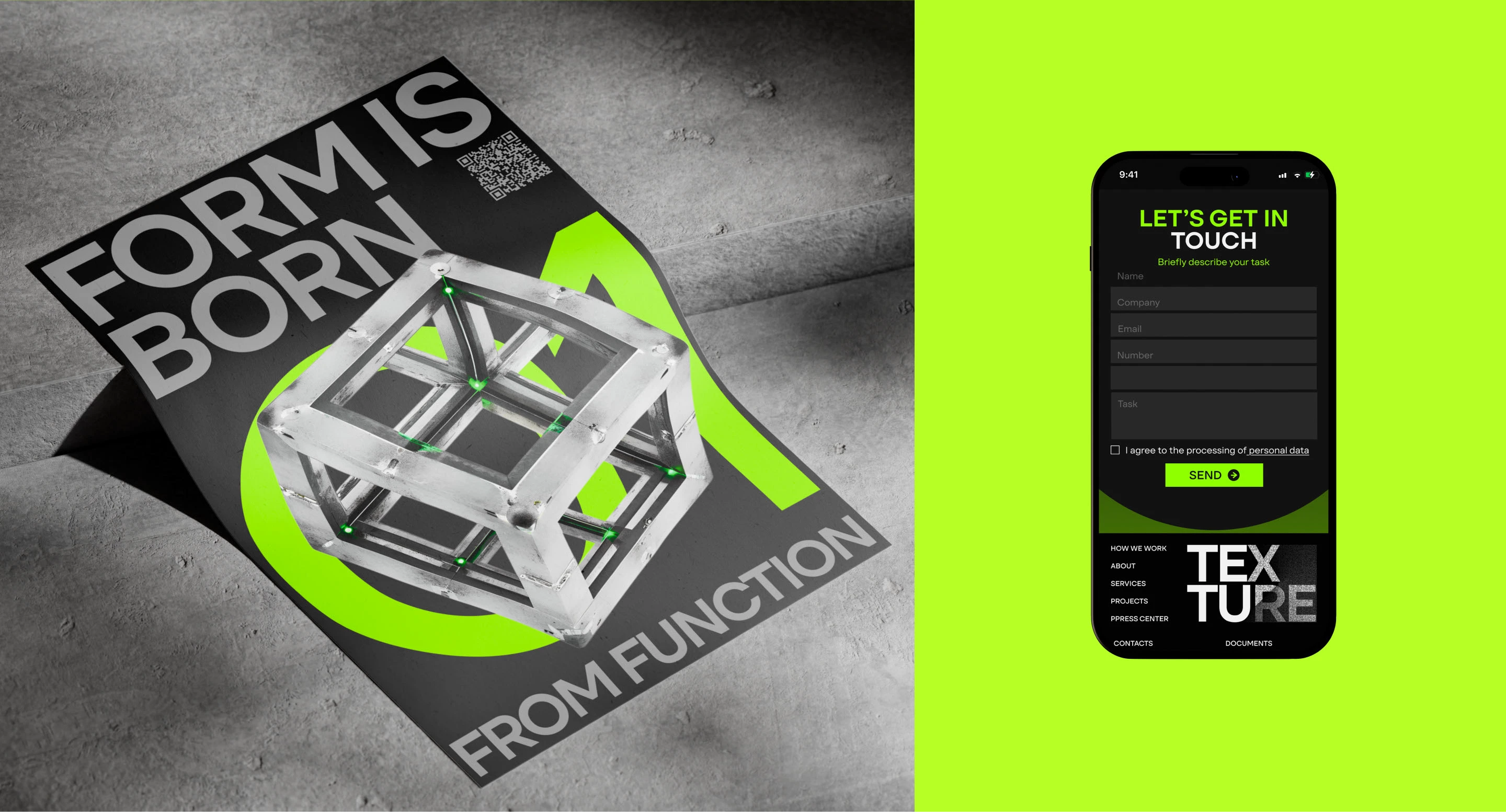 TEXTURE STUDIO | Corporate website — Изображение №11 — Интерфейсы на Dprofile