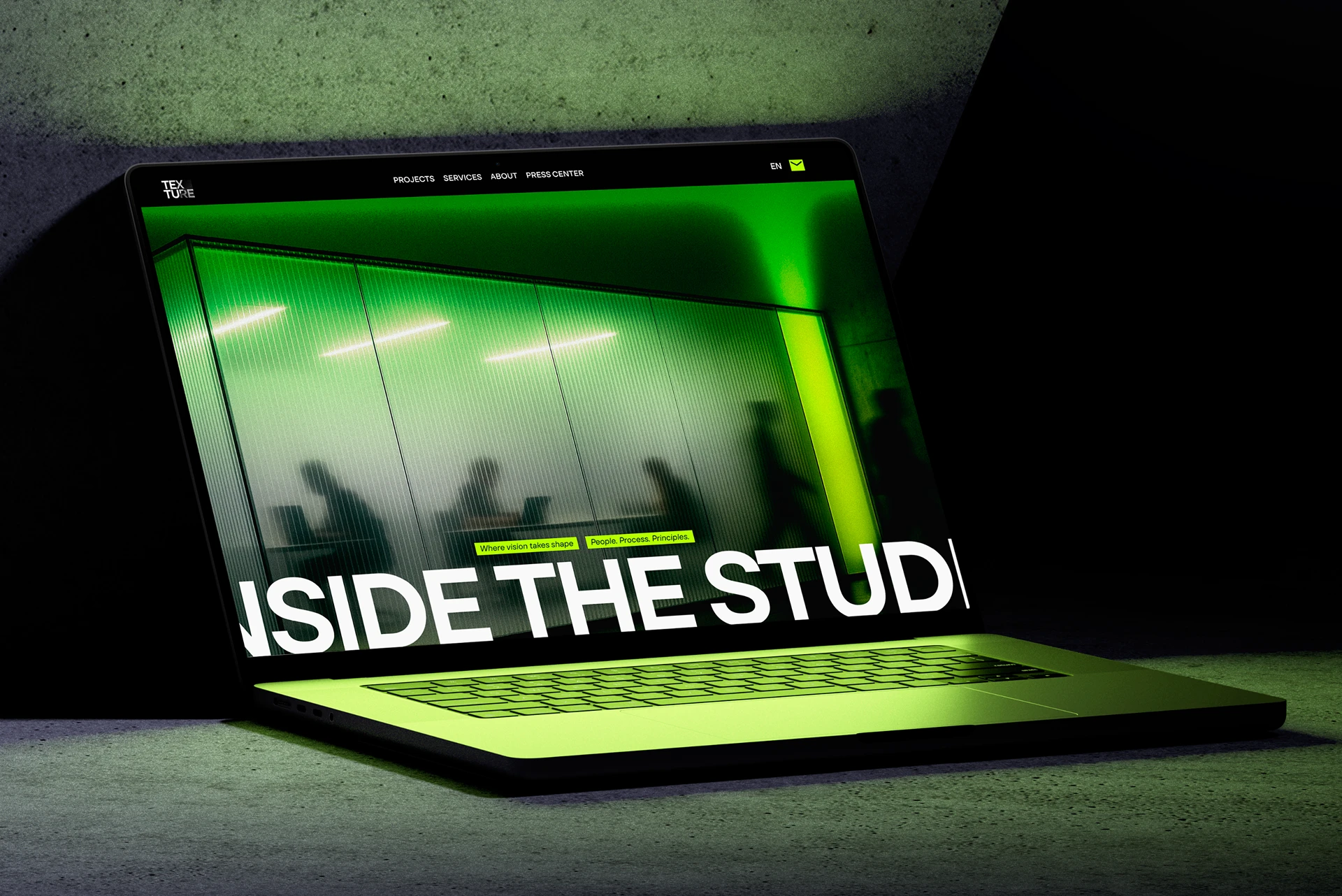 TEXTURE STUDIO | Corporate website — Изображение №7 — Интерфейсы на Dprofile