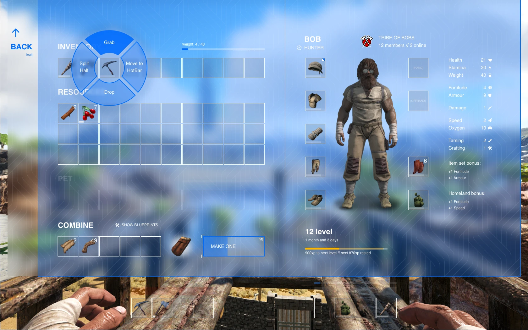 Ark HUD — Изображение №2 — Интерфейсы на Dprofile