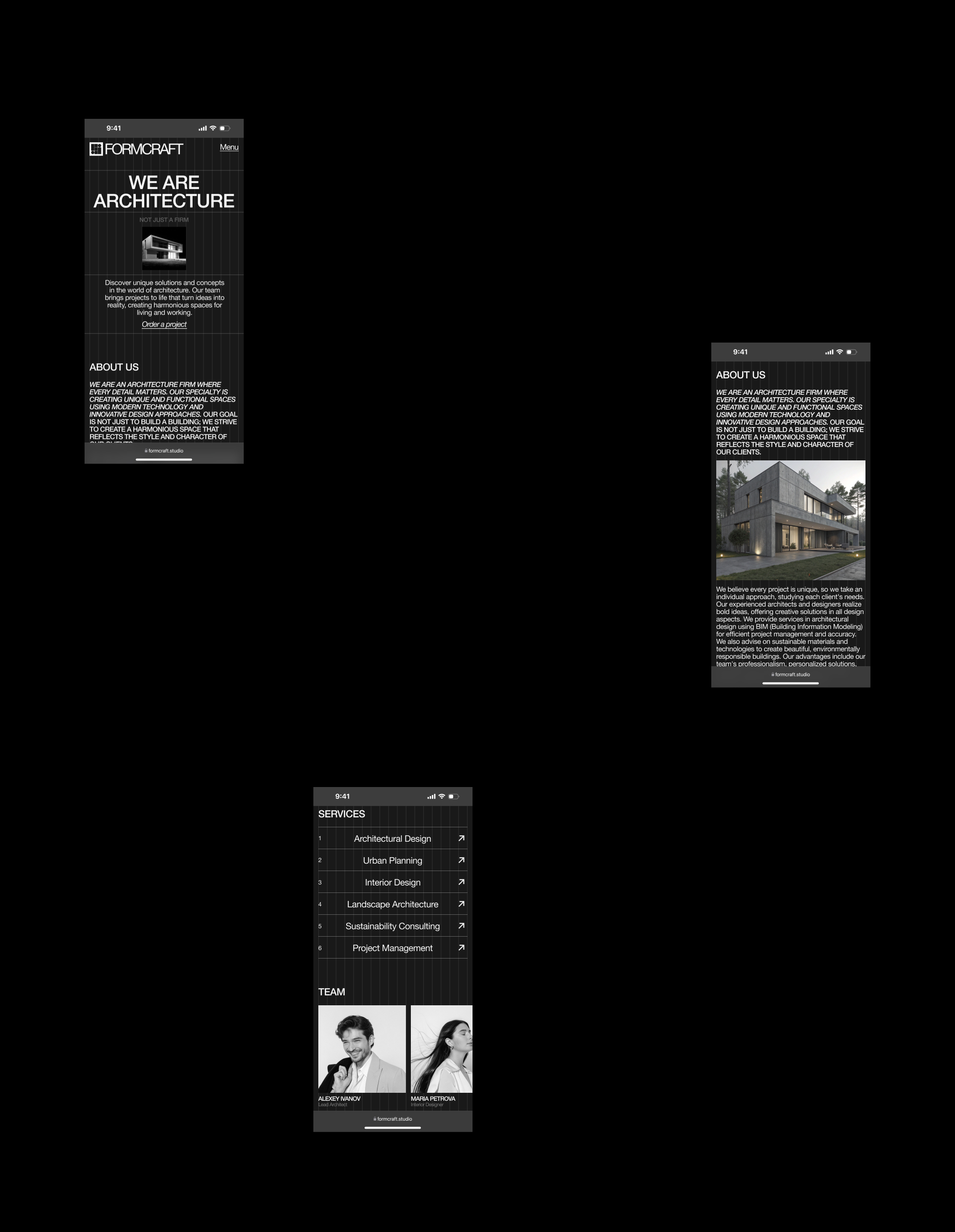 FORMCRAFT® — Изображение №5 — Интерфейсы, Брендинг на Dprofile