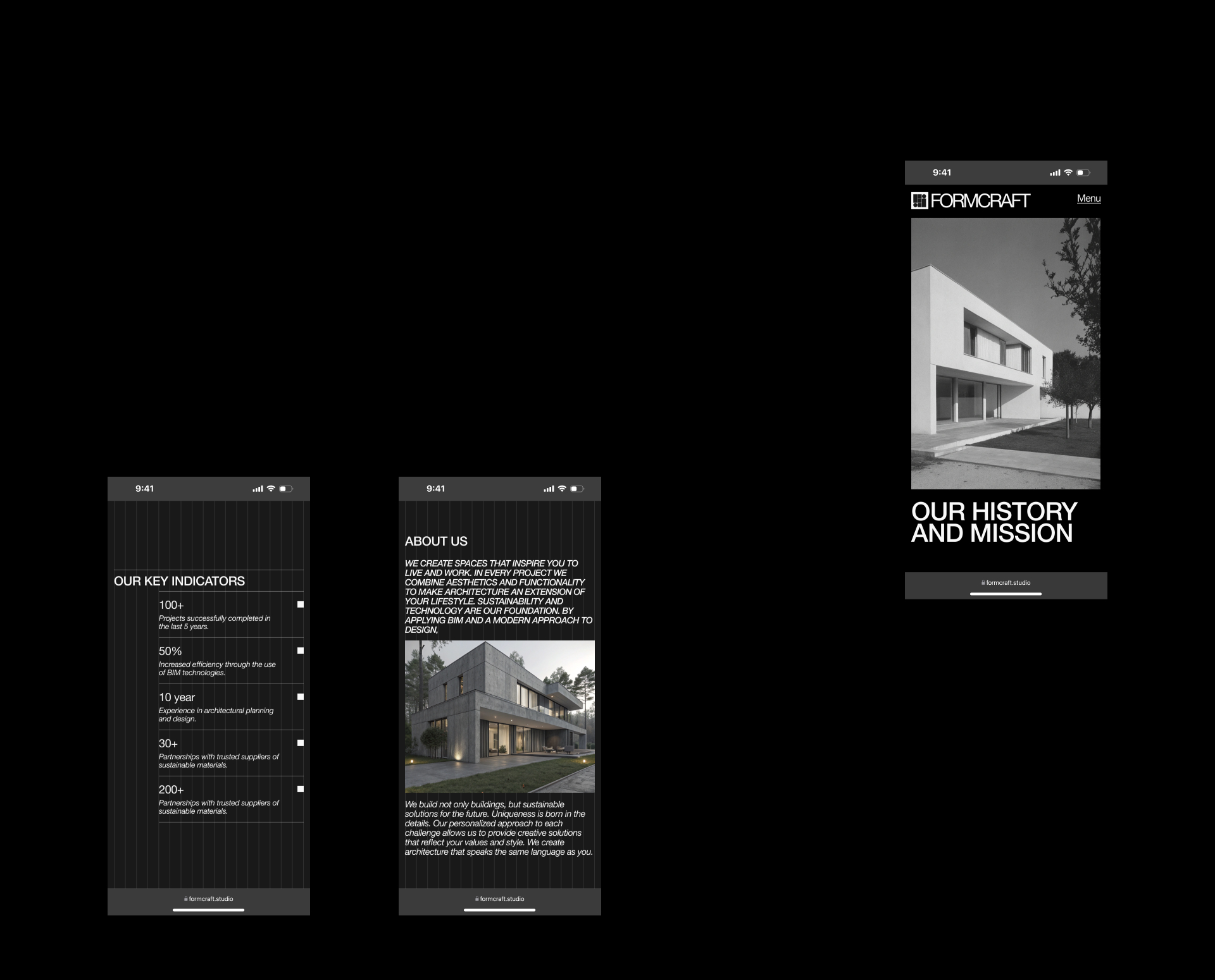 FORMCRAFT® — Изображение №14 — Интерфейсы, Брендинг на Dprofile