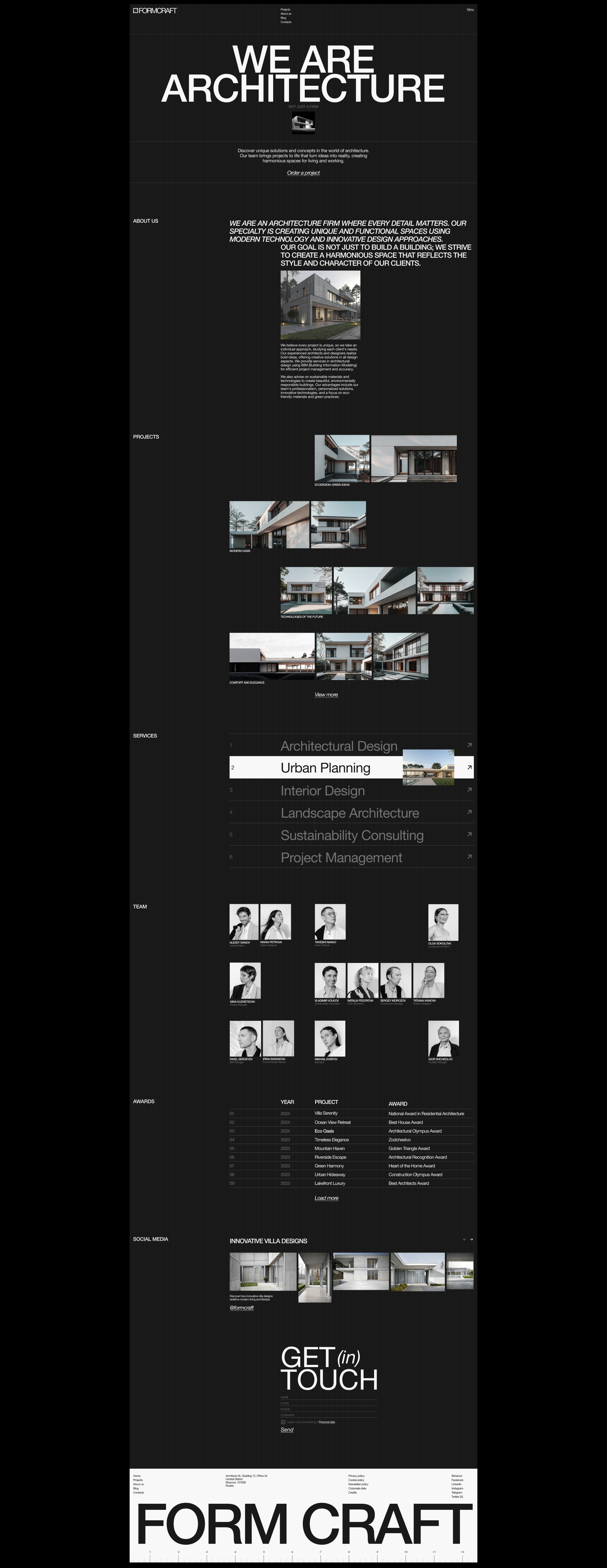 FORMCRAFT® — Изображение №4 — Интерфейсы, Брендинг на Dprofile