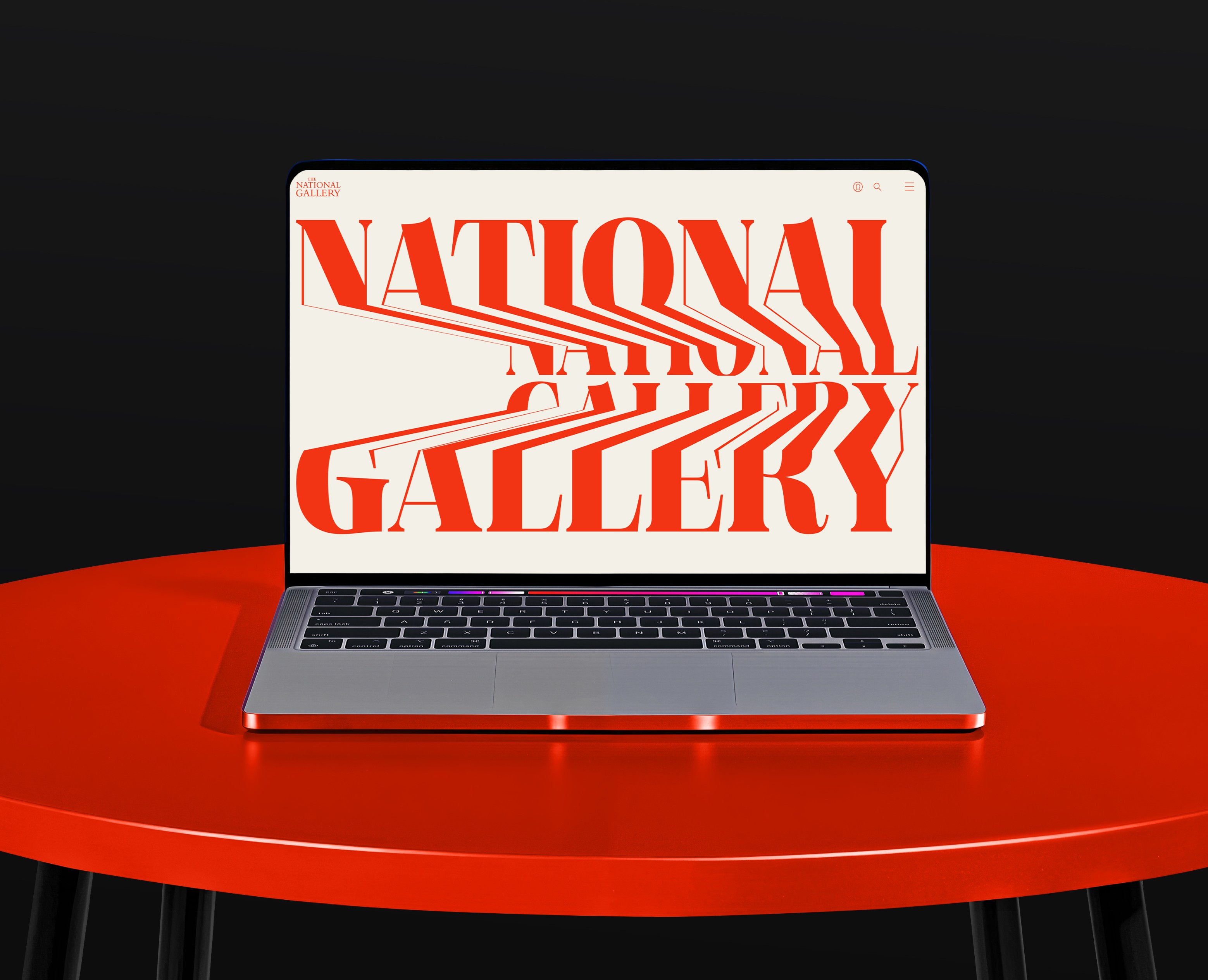 THE NATIONAL GALLERY - Website & Brand identity на Dprofile