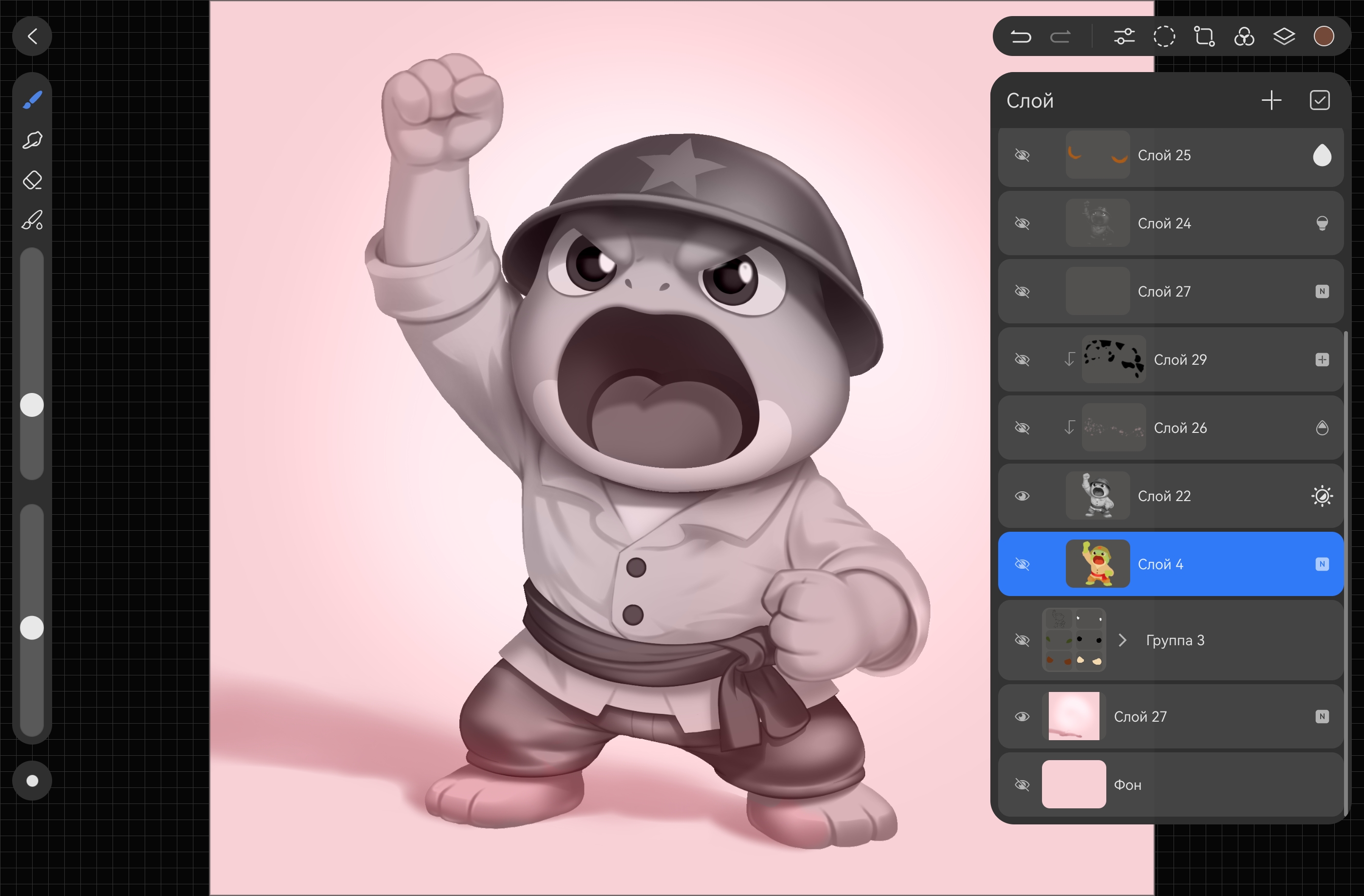 Боевой персонаж / Character Concept — Изображение №2 — Иллюстрация на Dprofile