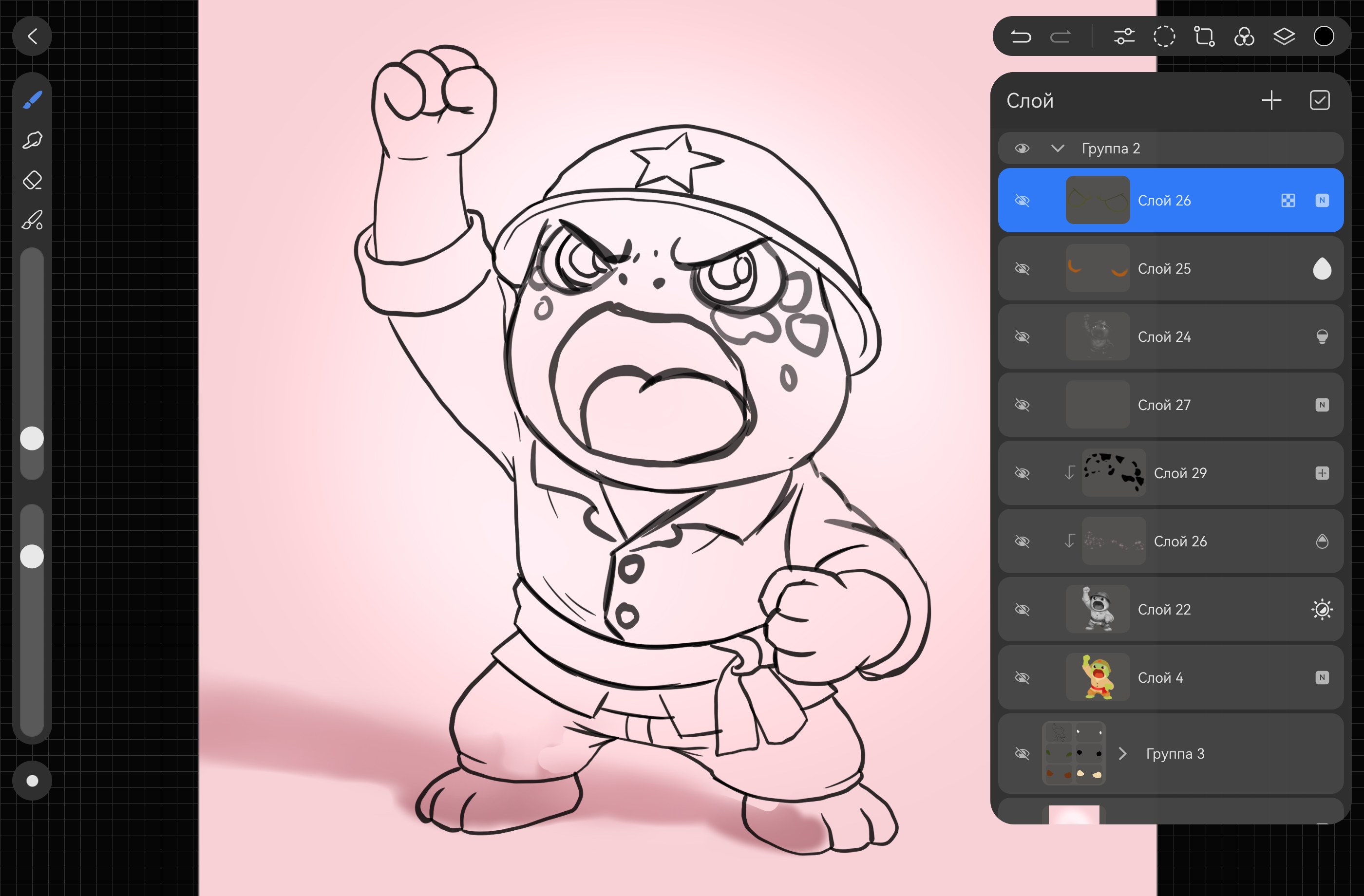 Боевой персонаж / Character Concept — Изображение №1 — Иллюстрация на Dprofile