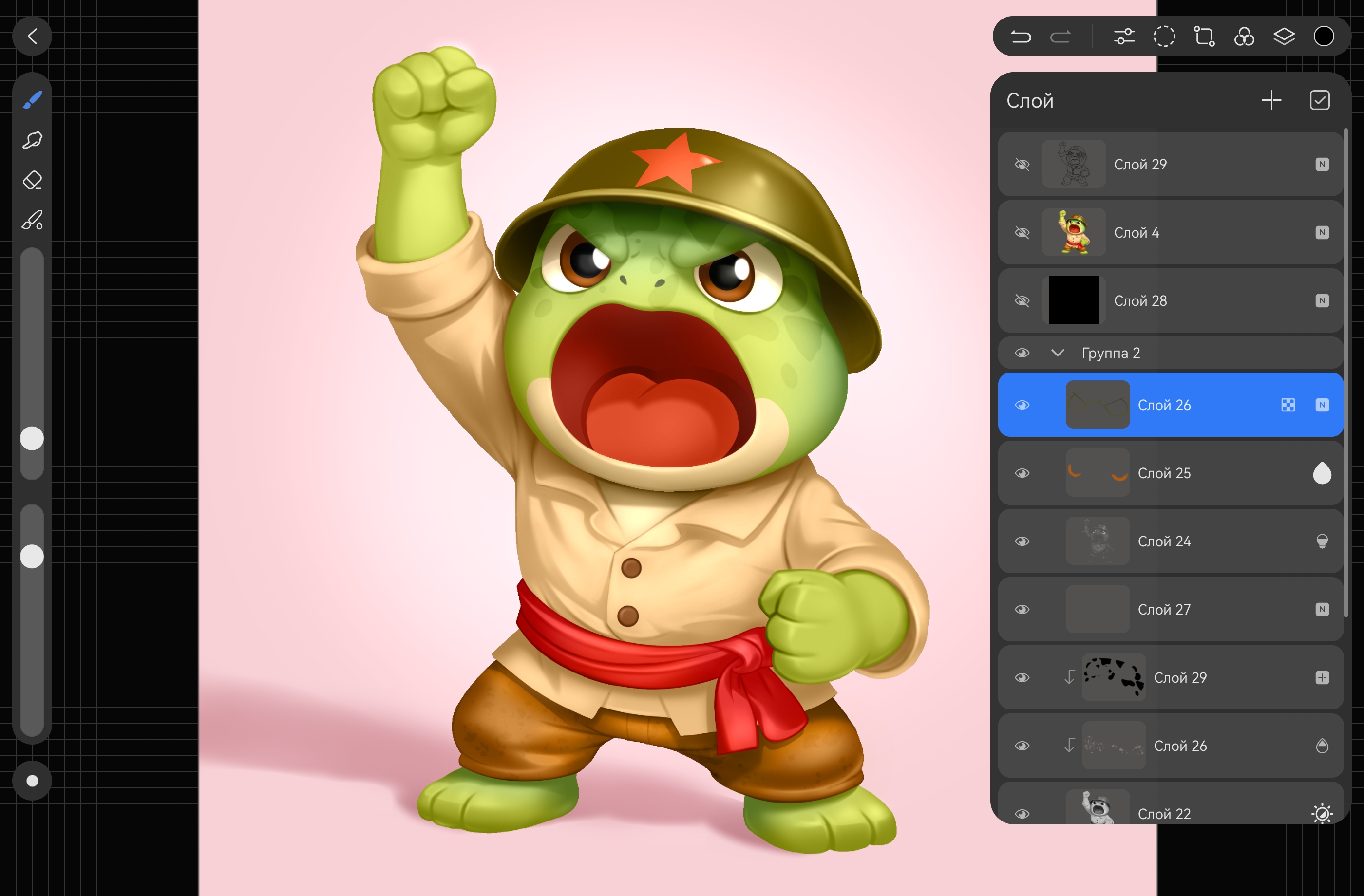 Боевой персонаж / Character Concept — Изображение №3 — Иллюстрация на Dprofile