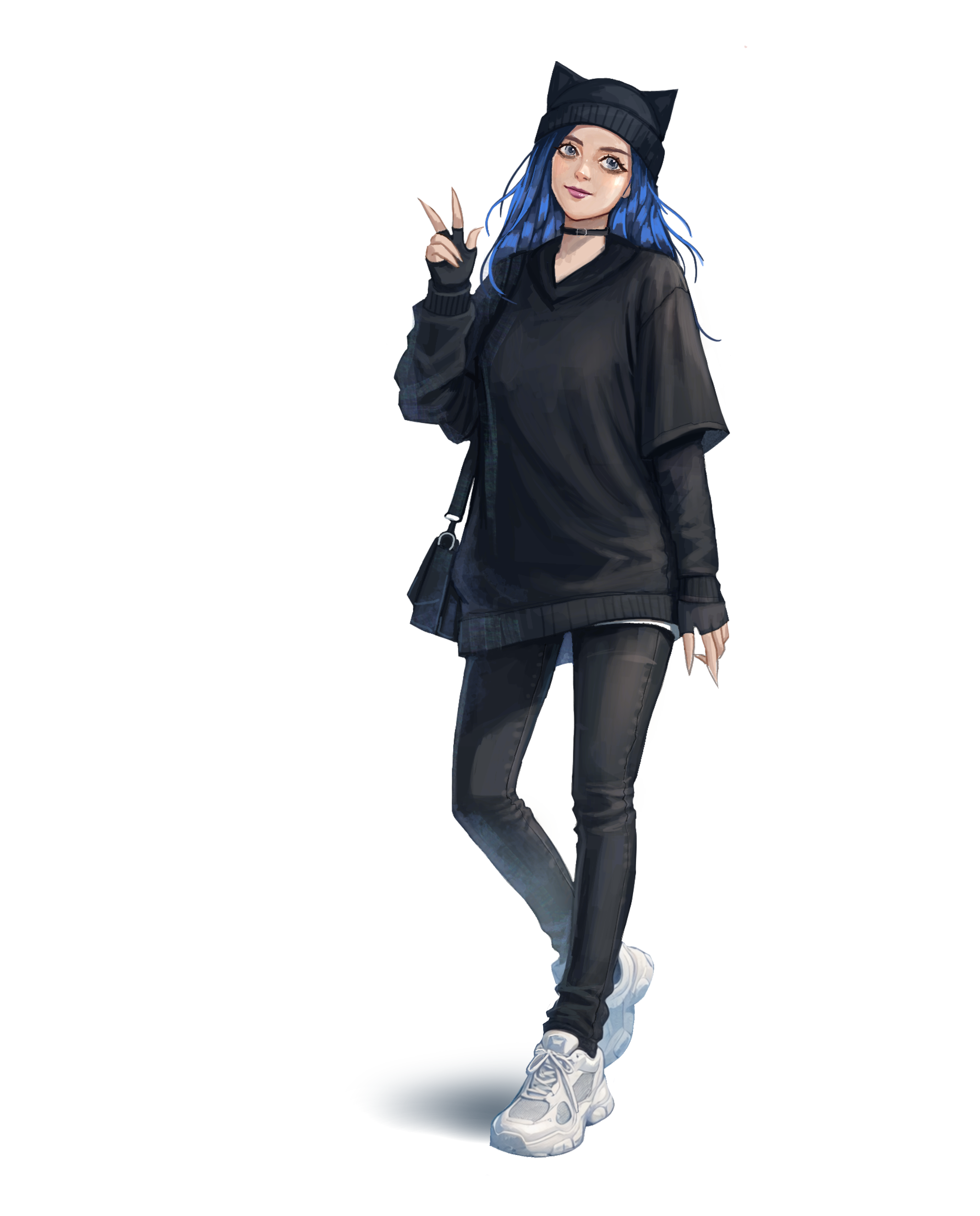 Baby Blue — авторский персонаж — Изображение №1 — Брендинг, Иллюстрация на Dprofile