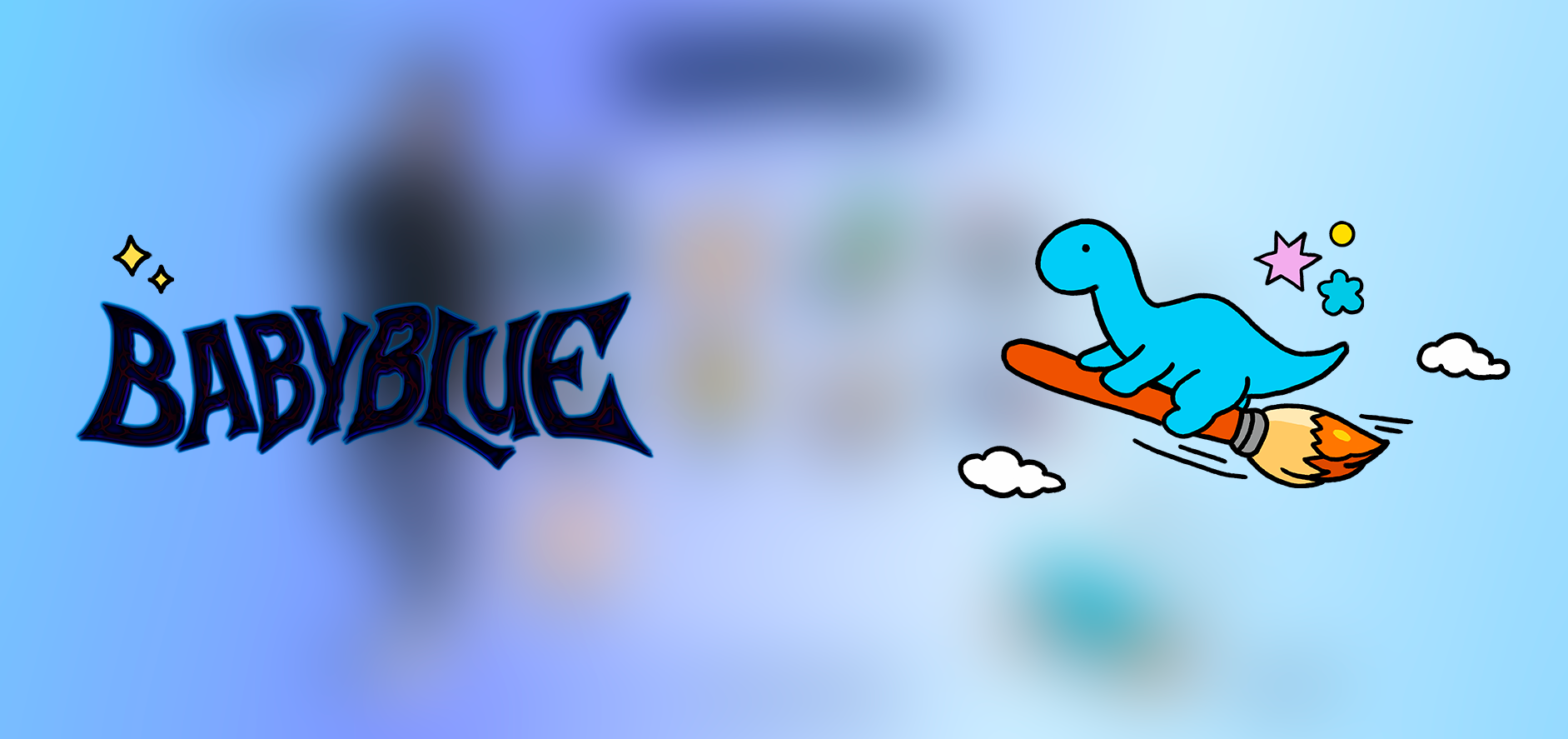 Baby Blue — авторский персонаж — Изображение №3 — Брендинг, Иллюстрация на Dprofile