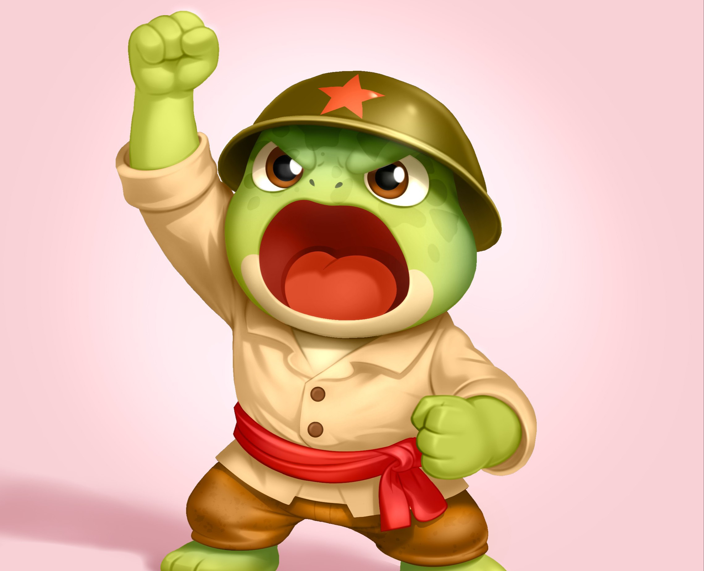 Боевой персонаж / Character Concept — Иллюстрация на Dprofile