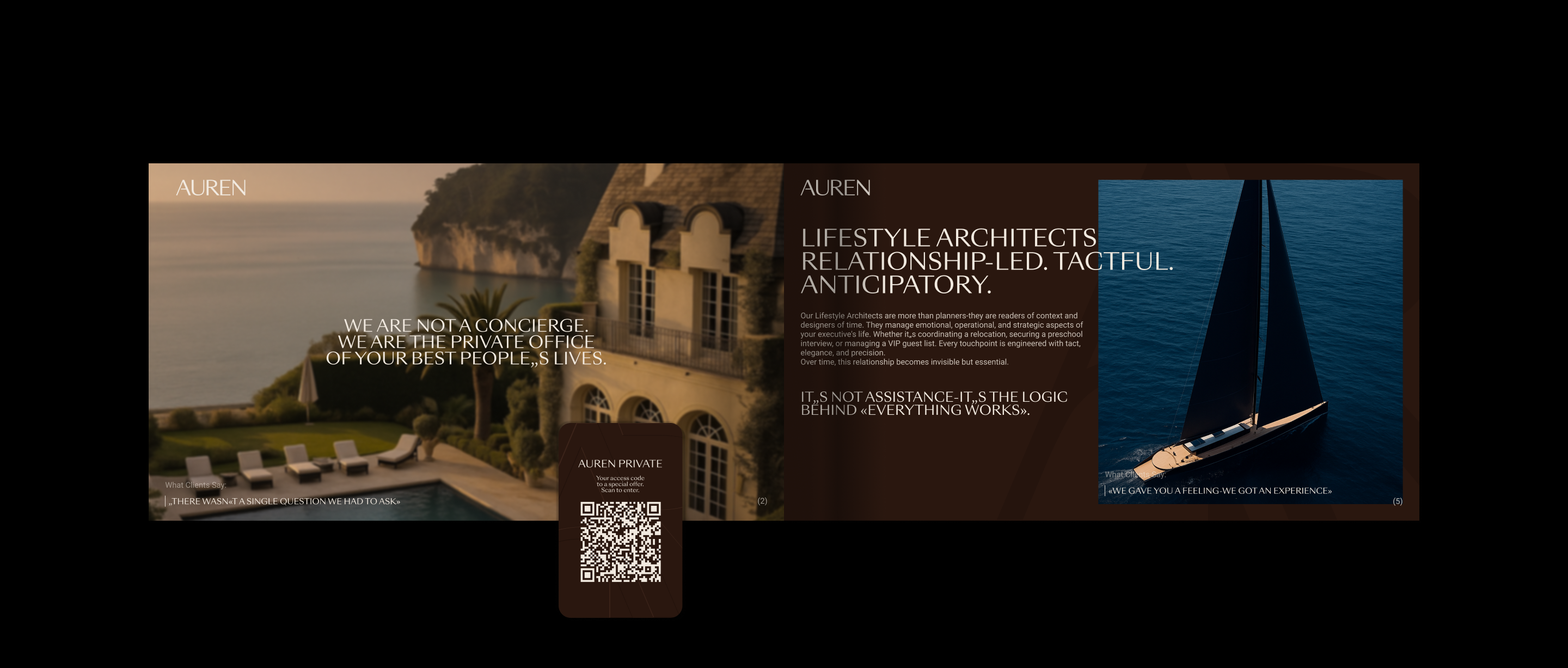AUREN Private Office — Изображение №6 — Брендинг, Графика на Dprofile