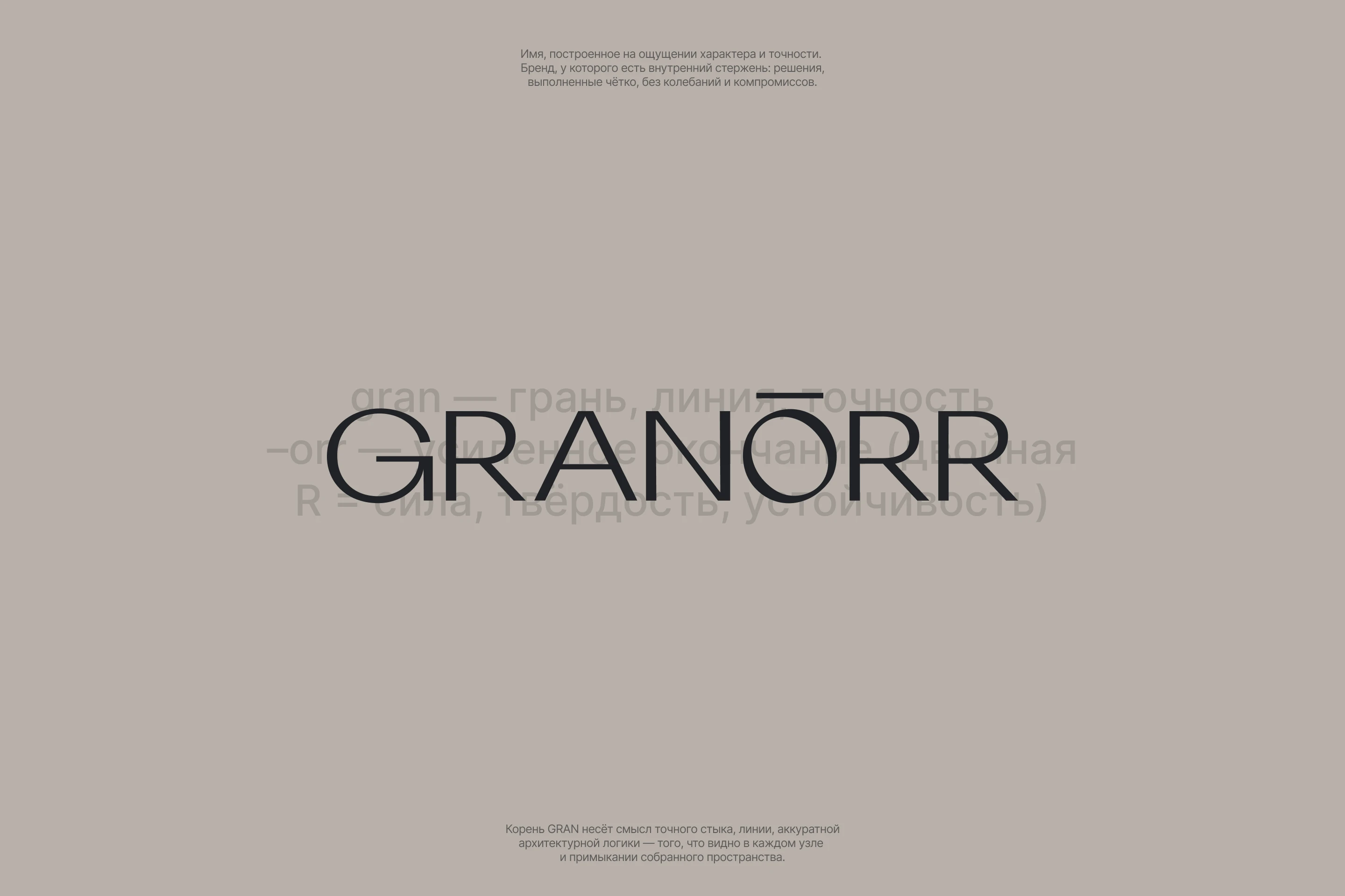 GRANORR Full-cycle construction company — Изображение №4 — Брендинг на Dprofile
